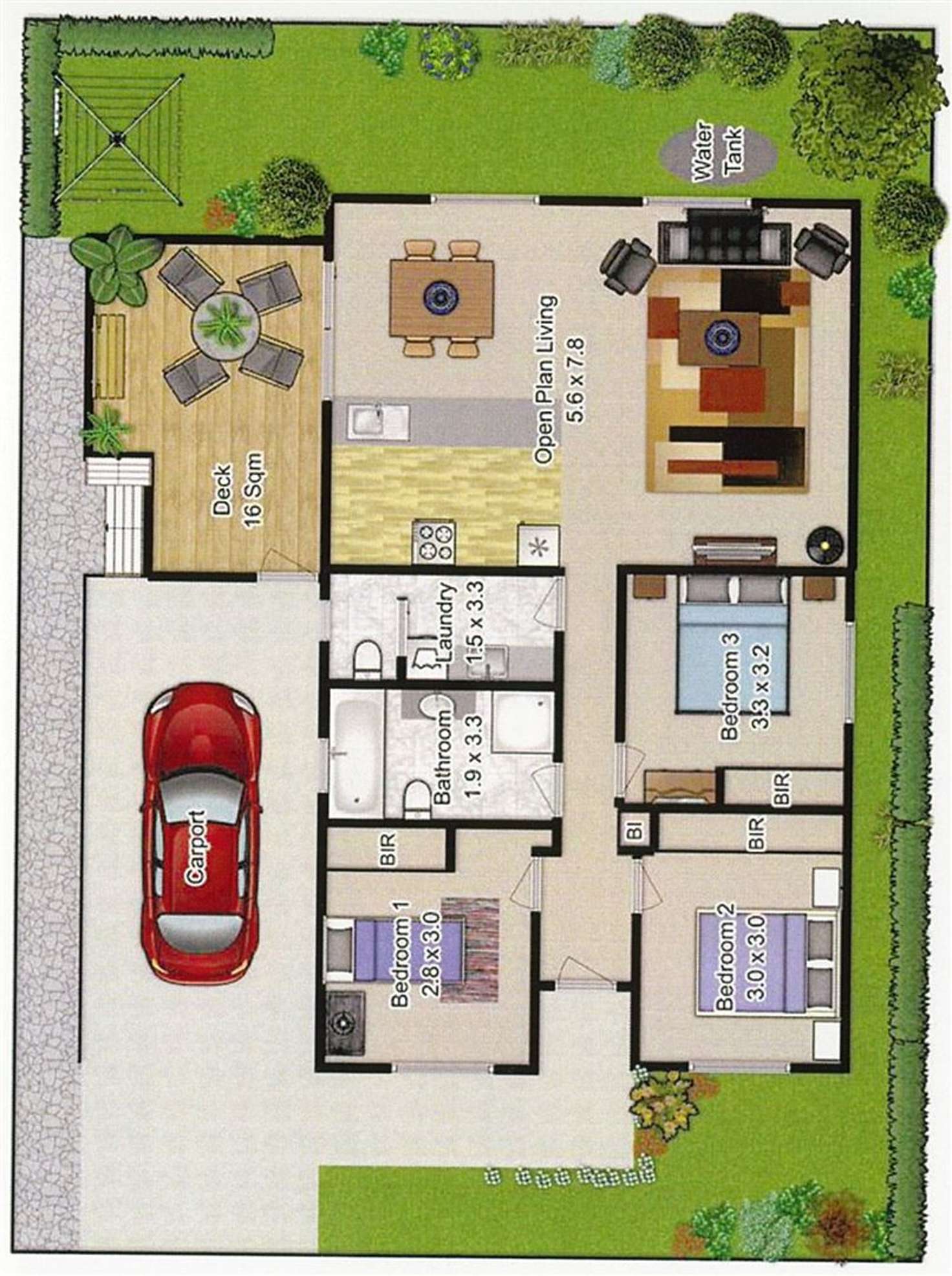 Floorplan of Homely residentialLand listing, 18 Carnegie Street, Claremont TAS 7011