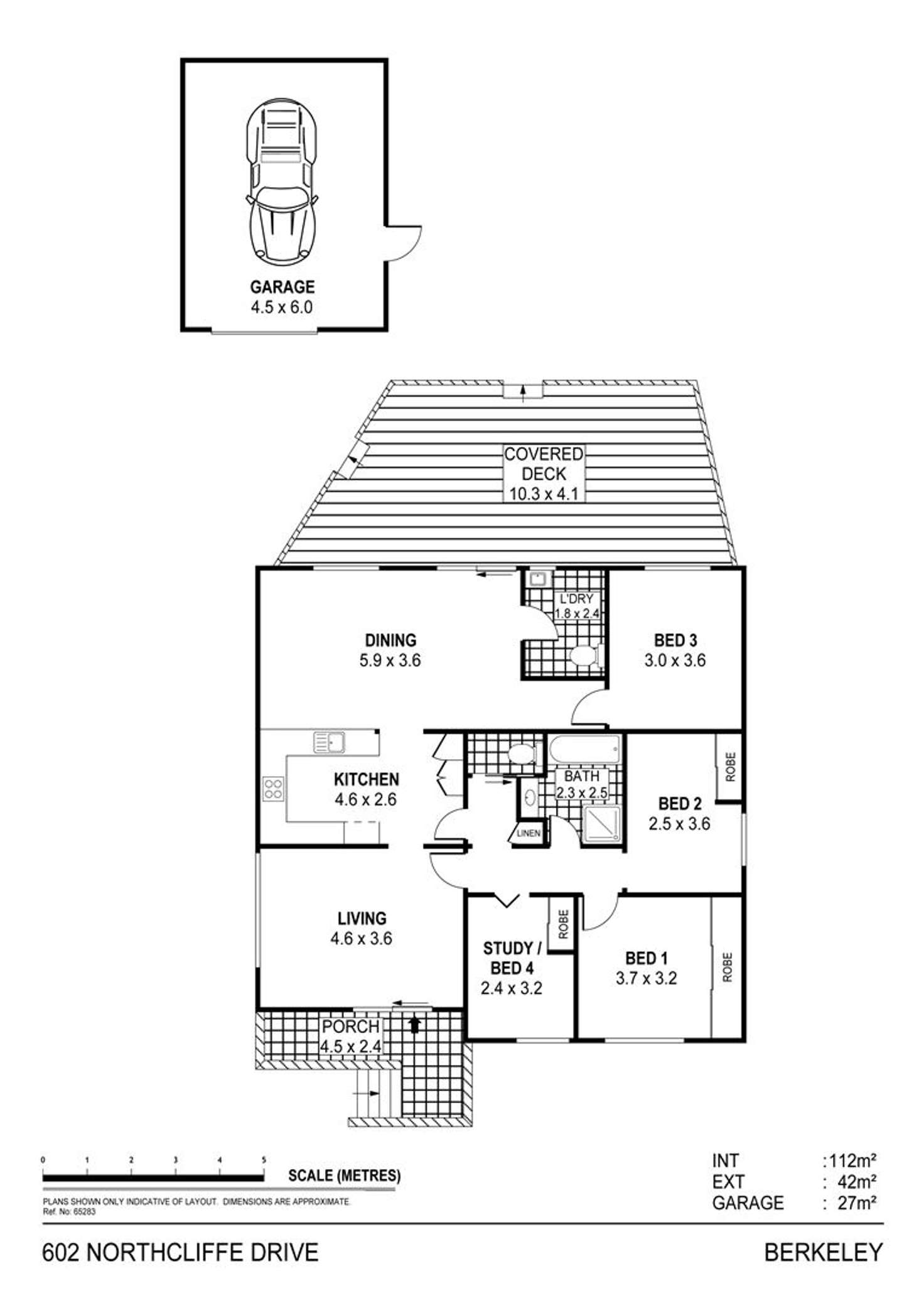 Floorplan of Homely house listing, 602 Northcliffe Drive, Berkeley NSW 2506