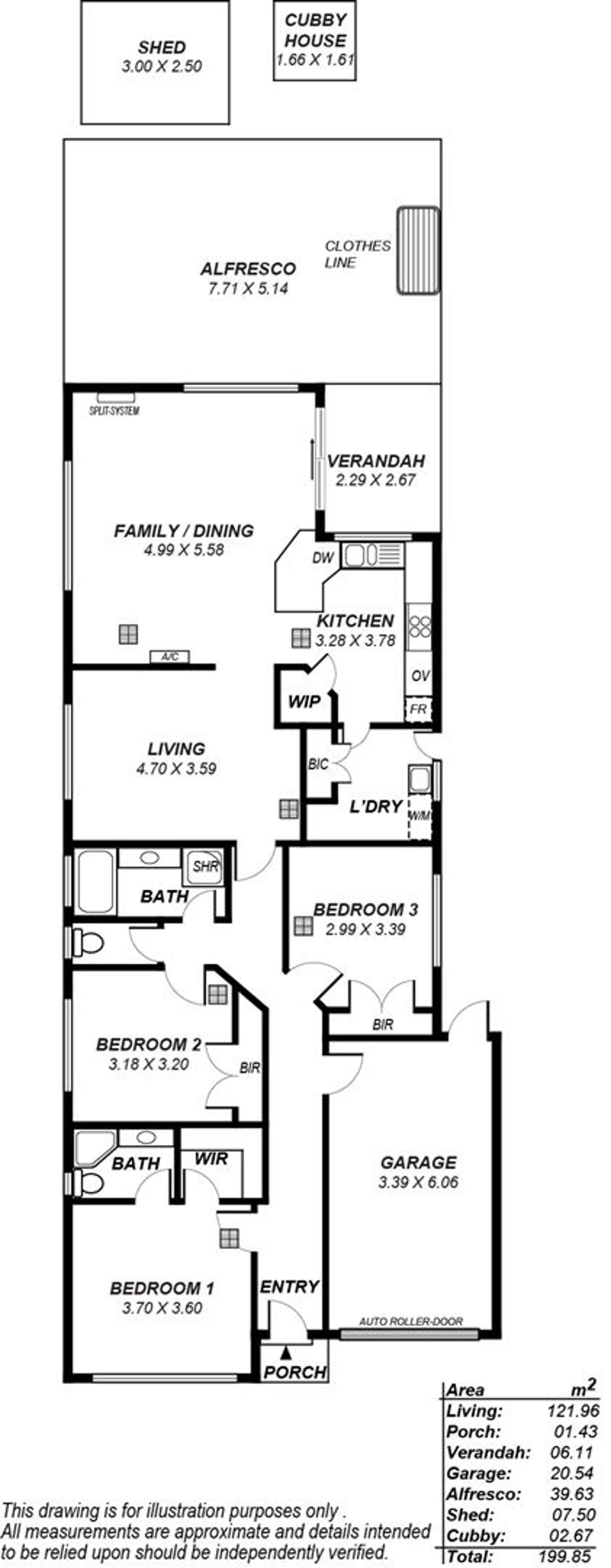 Floorplan of Homely house listing, 3 Andrews Street, Athol Park SA 5012
