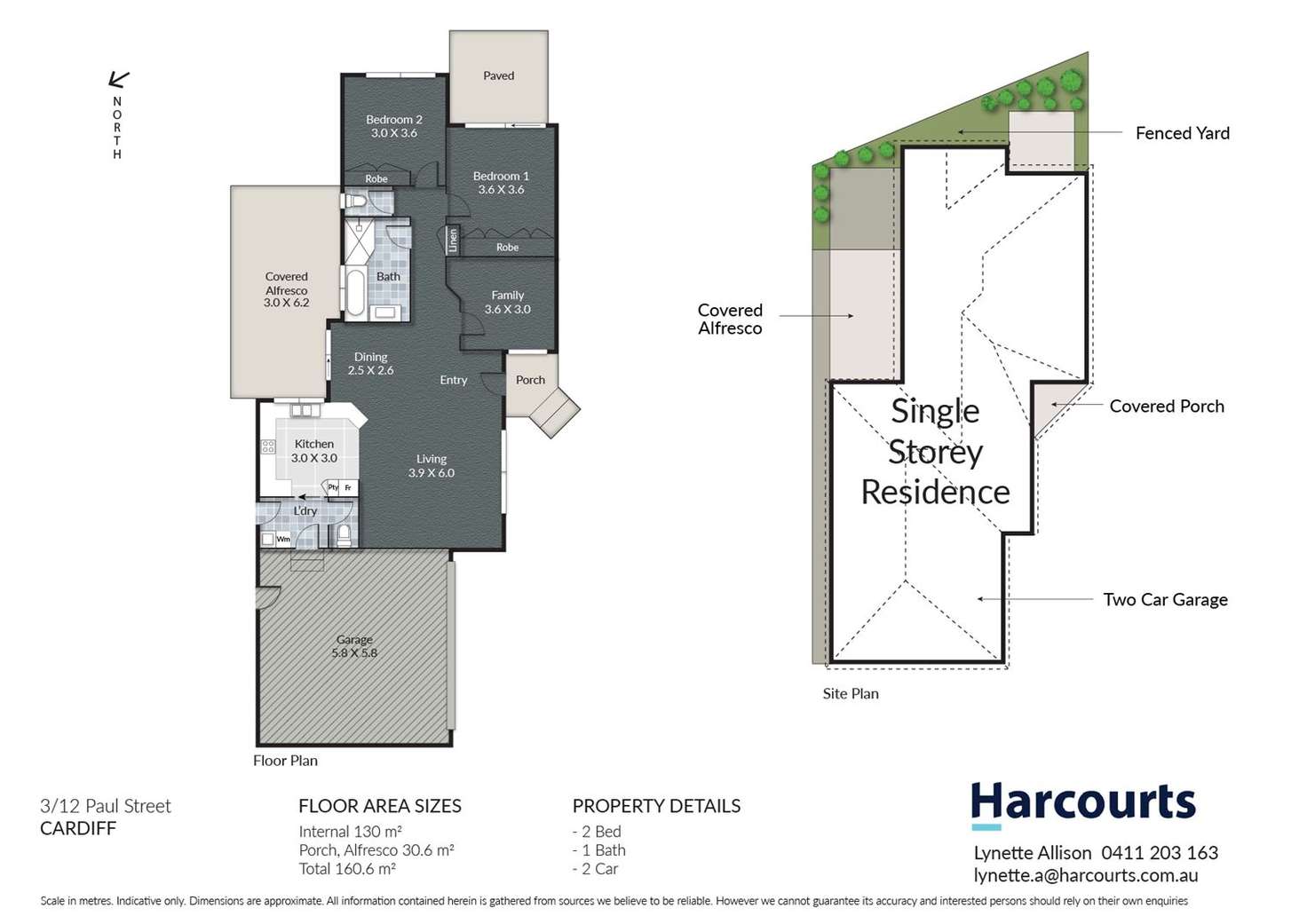 Floorplan of Homely villa listing, 3/12 Paul Street, Cardiff NSW 2285