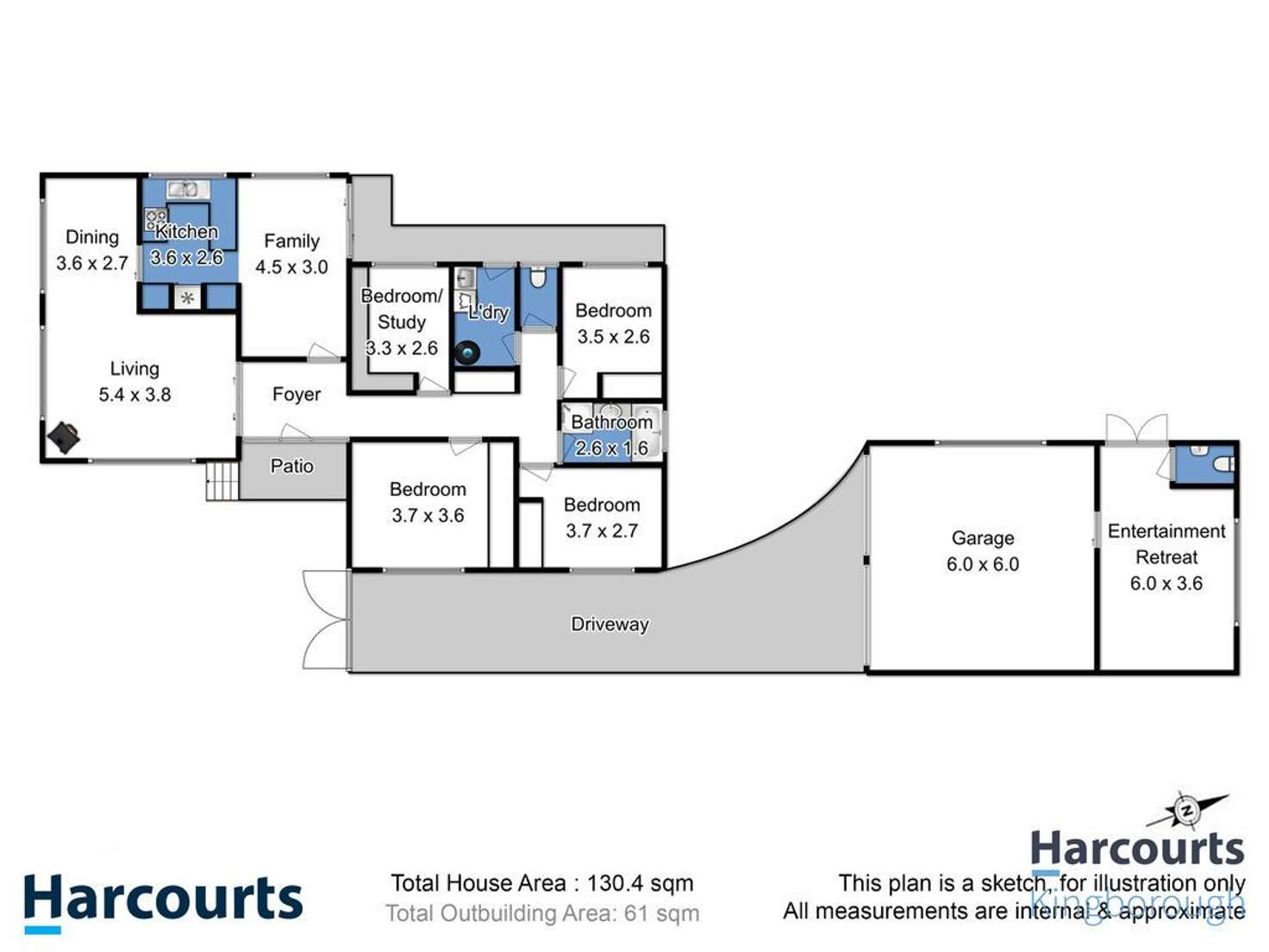 Floorplan of Homely house listing, 2 Aldinga Street, Blackmans Bay TAS 7052