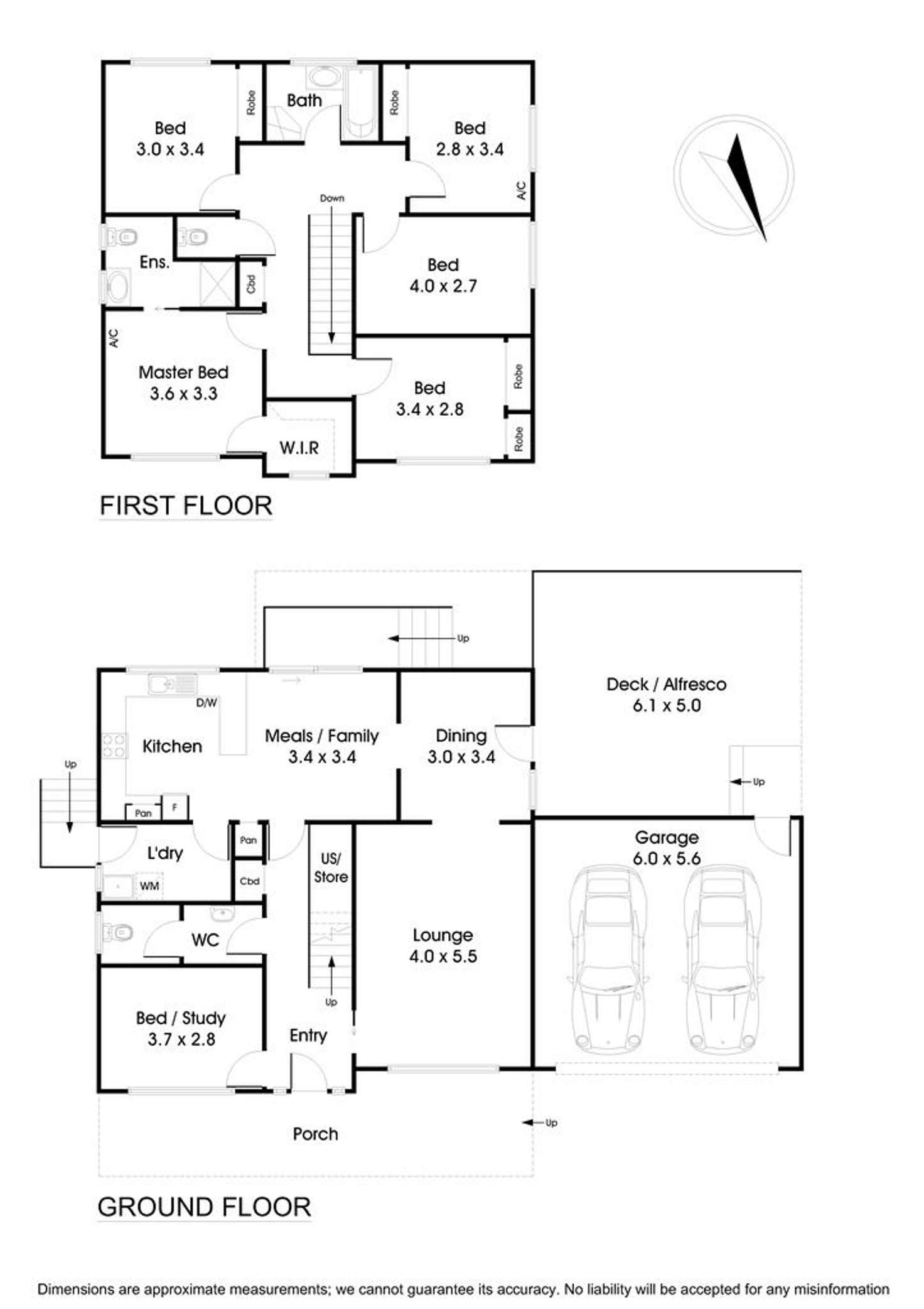 Floorplan of Homely house listing, 13 Deauville Court, Wantirna VIC 3152