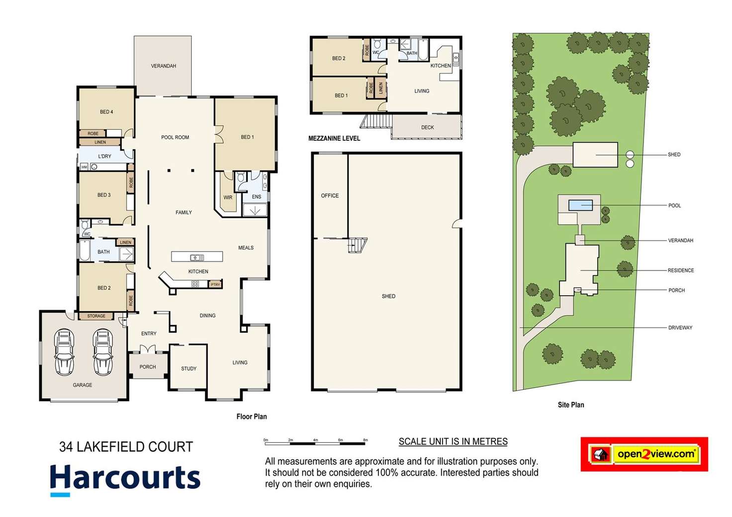 Floorplan of Homely house listing, 34-38 Lakefield Court, Chambers Flat QLD 4133