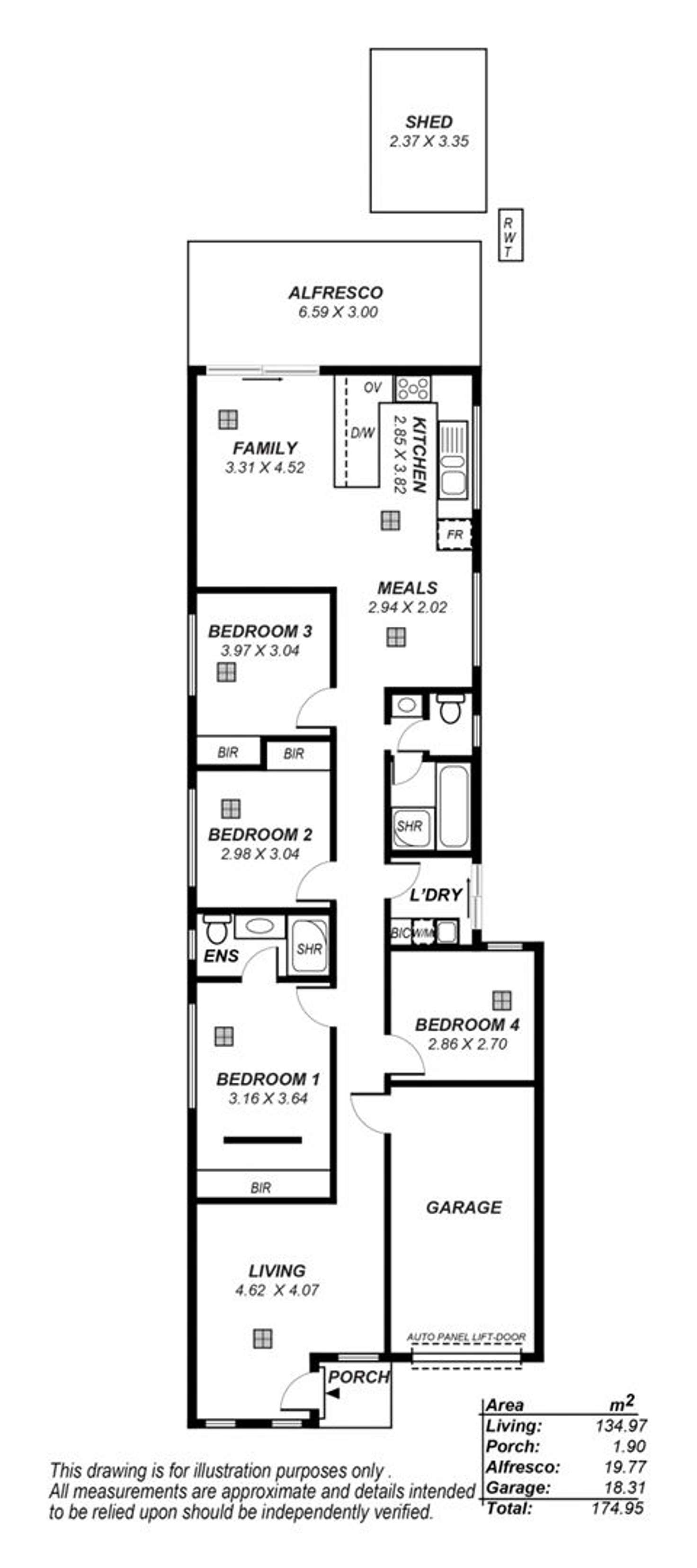 Floorplan of Homely house listing, 88 Humphries Terrace, Woodville Gardens SA 5012