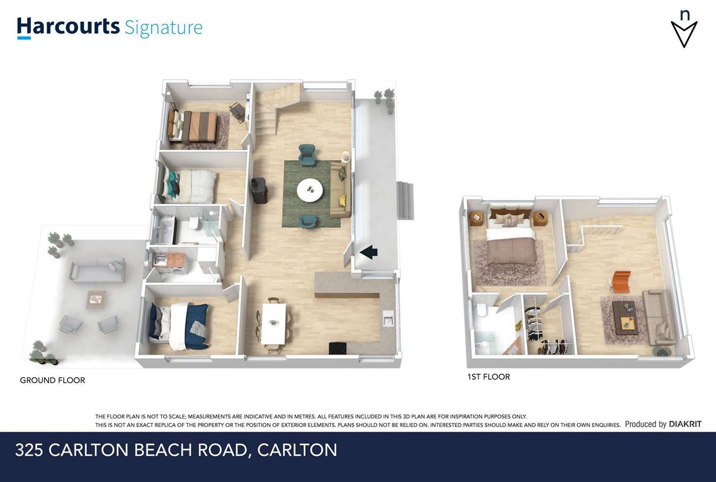 Floorplan of Homely house listing, 325 Carlton Beach Road, Carlton TAS 7173