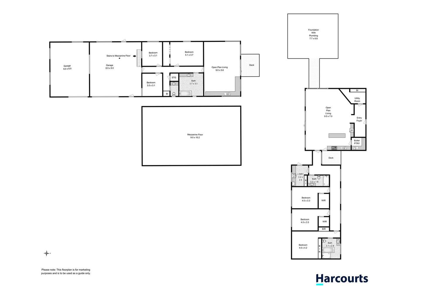 Floorplan of Homely house listing, 33 Cahill Place, Acton Park TAS 7170