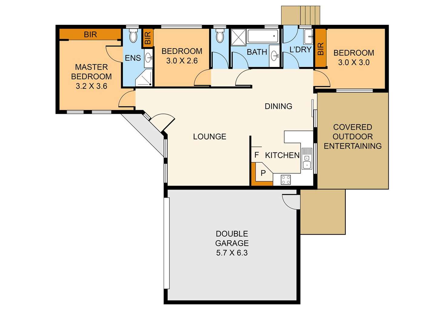 Floorplan of Homely unit listing, 3/13 Church Street, Bayswater VIC 3153