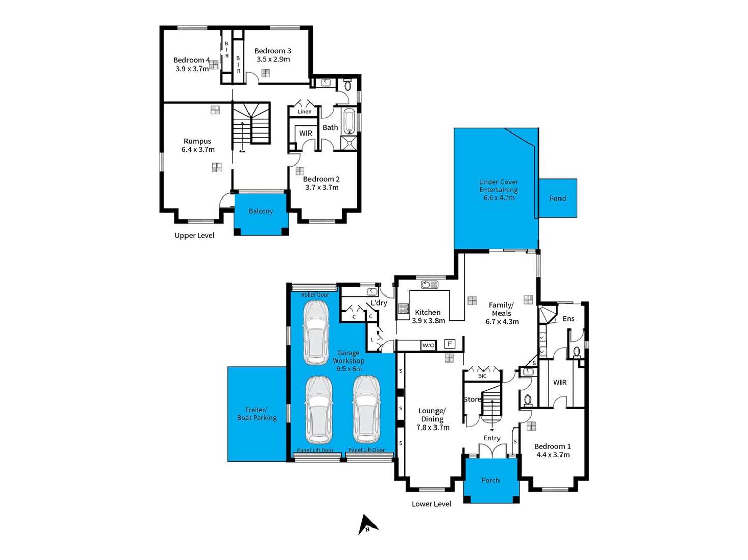 Floorplan of Homely house listing, 3 Evergreen Parade, Flagstaff Hill SA 5159