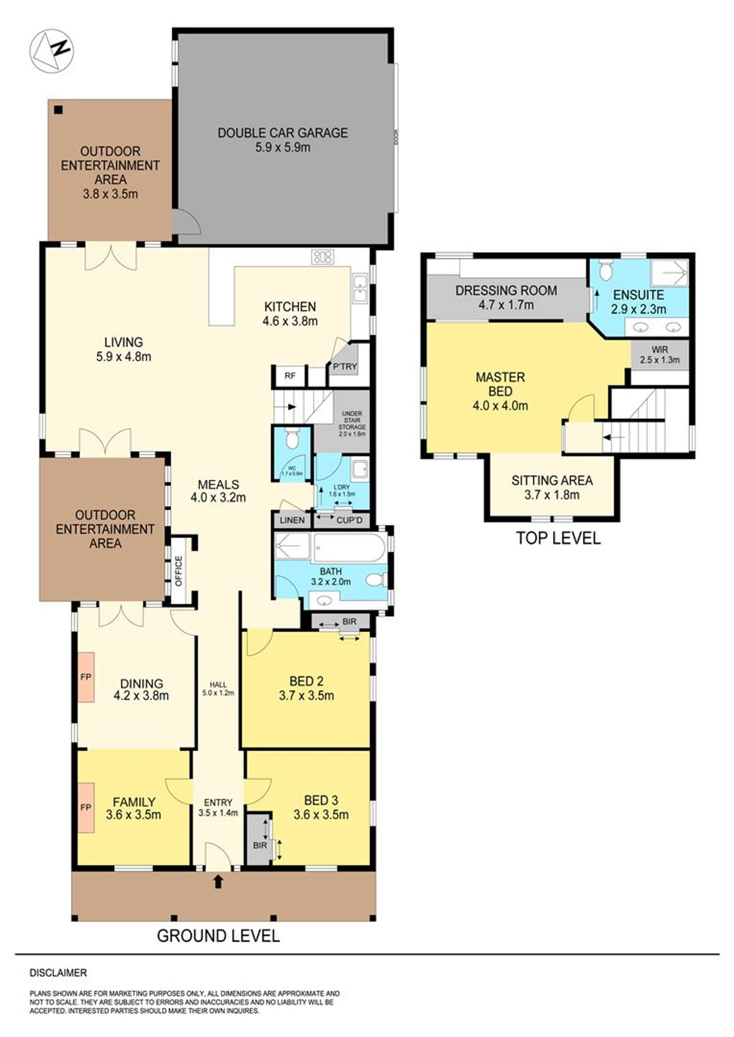 Floorplan of Homely house listing, 415 Drummond Street South, Ballarat Central VIC 3350