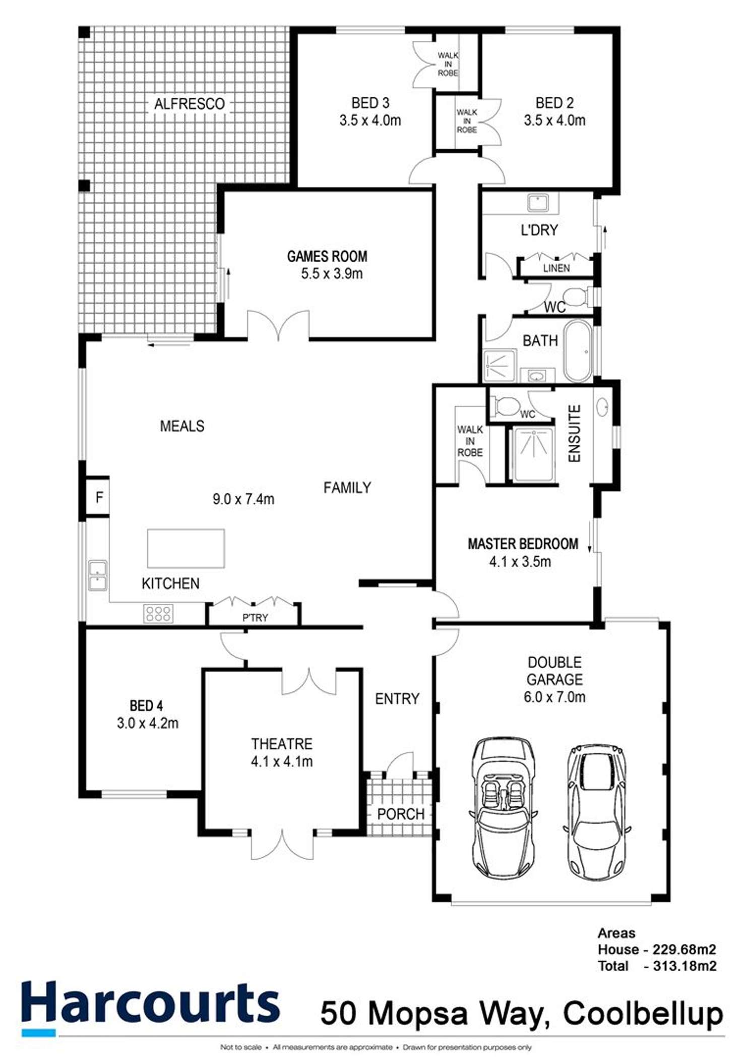 Floorplan of Homely house listing, 50 Mopsa Way, Coolbellup WA 6163