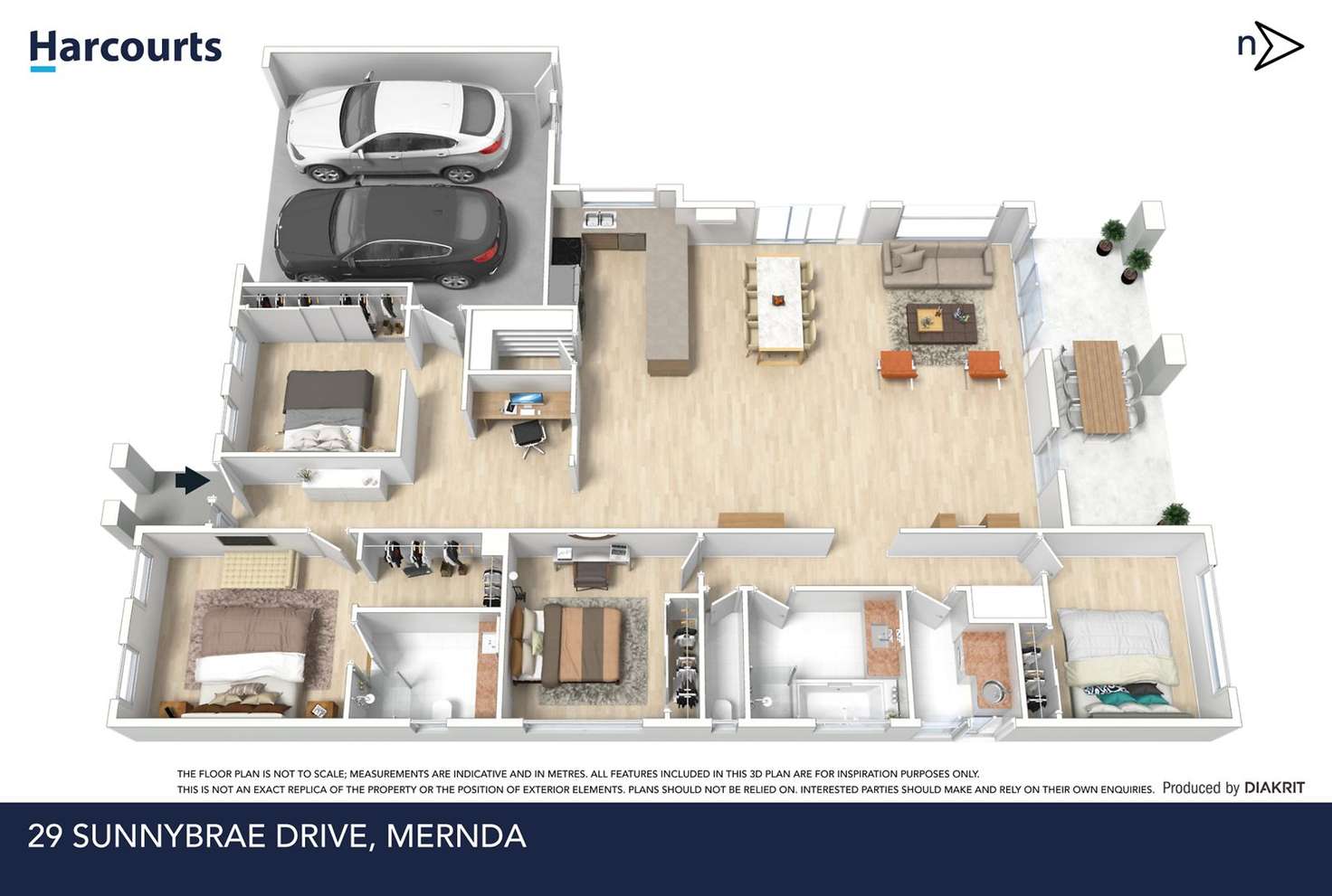 Floorplan of Homely house listing, 29 Sunnybrae Drive, Mernda VIC 3754