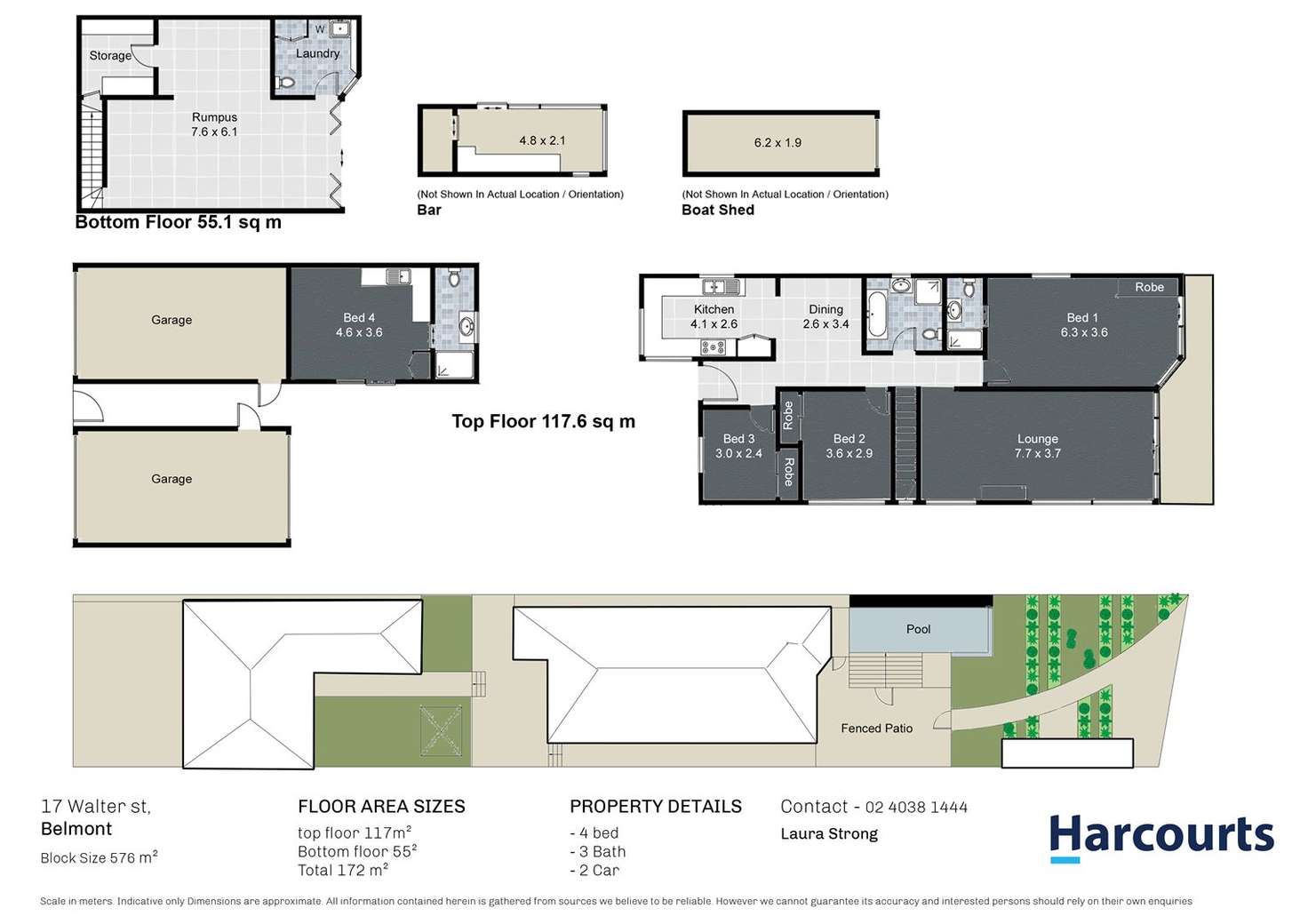 Floorplan of Homely house listing, 17 Walter Street, Belmont NSW 2280