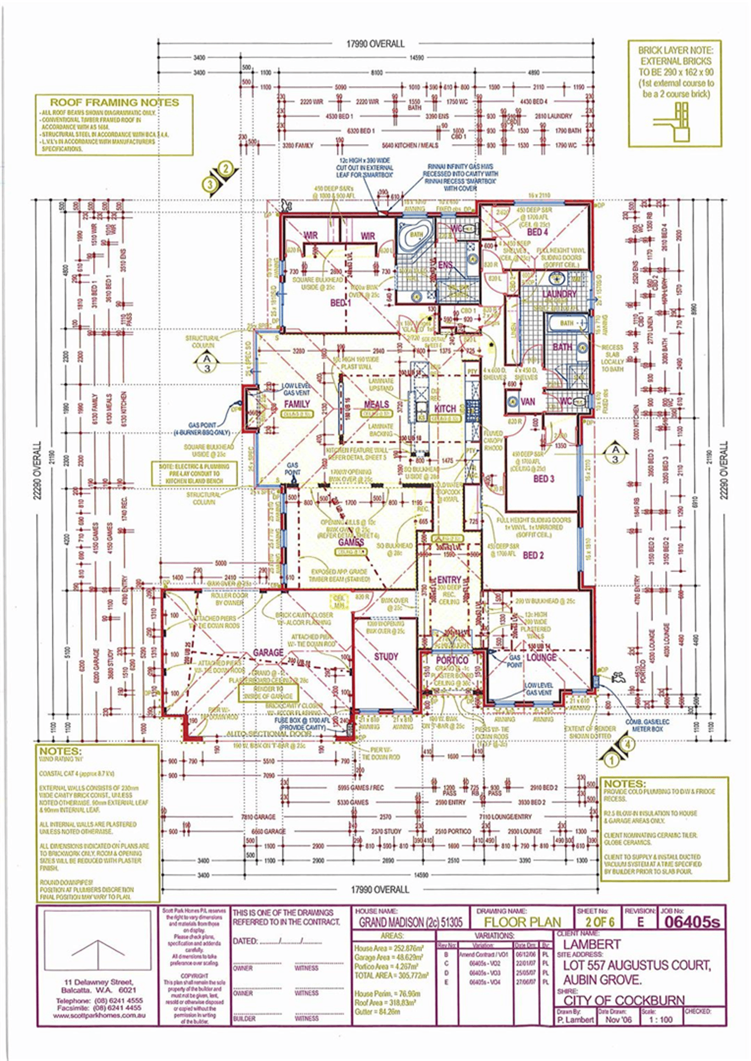 Floorplan of Homely house listing, 9 Augustus Court, Aubin Grove WA 6164