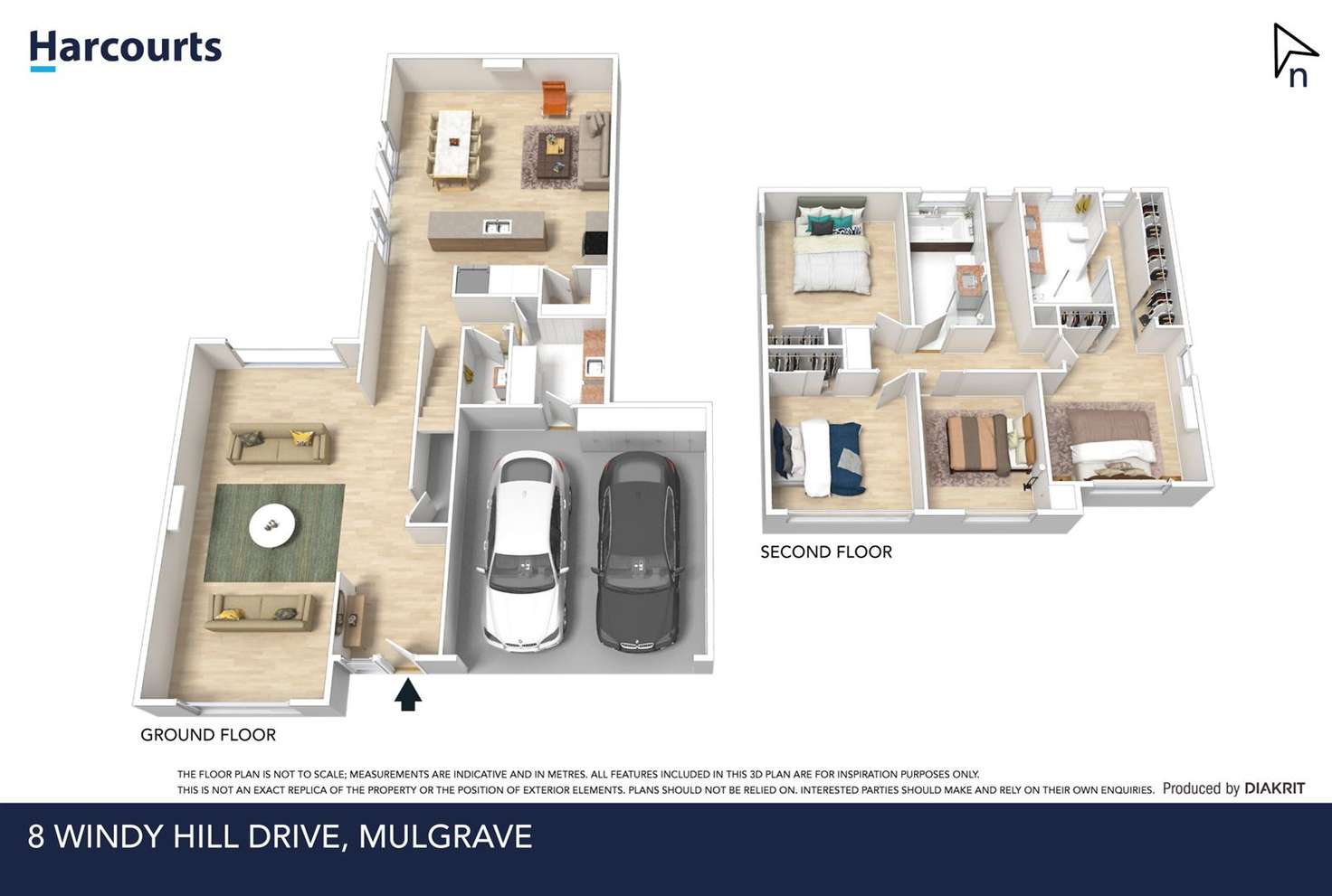 Floorplan of Homely house listing, 8 Windy Hill Drive, Mulgrave VIC 3170