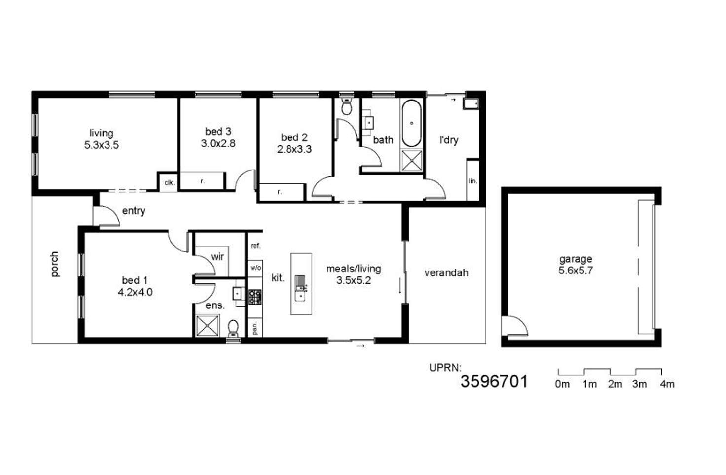 Floorplan of Homely house listing, 25 Douglas Drive (Defence Housing Australia), Munno Para SA 5115
