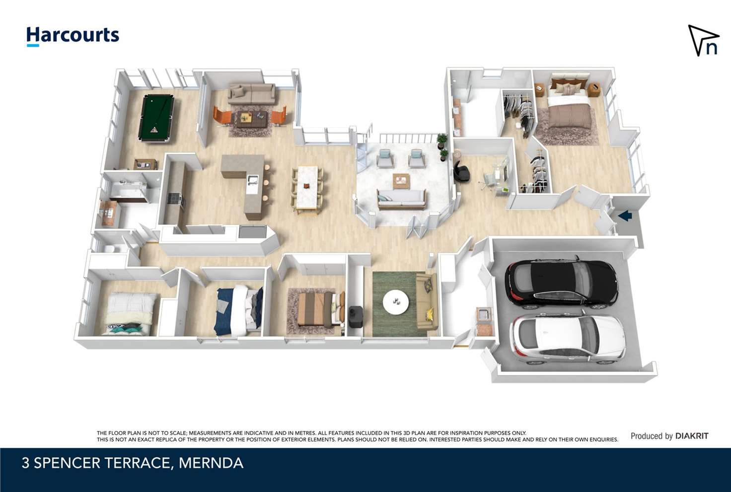 Floorplan of Homely house listing, 3 Spencer Terrace, Mernda VIC 3754