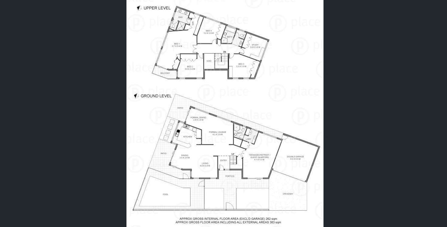 Floorplan of Homely house listing, 18 Dennis Street, Indooroopilly QLD 4068