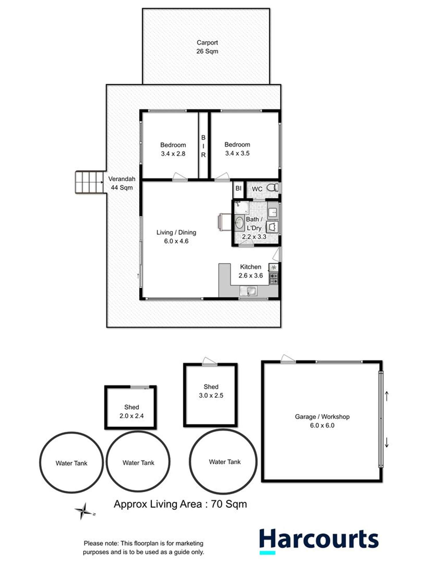 Floorplan of Homely house listing, 636 Carlton River Road, Carlton River TAS 7173