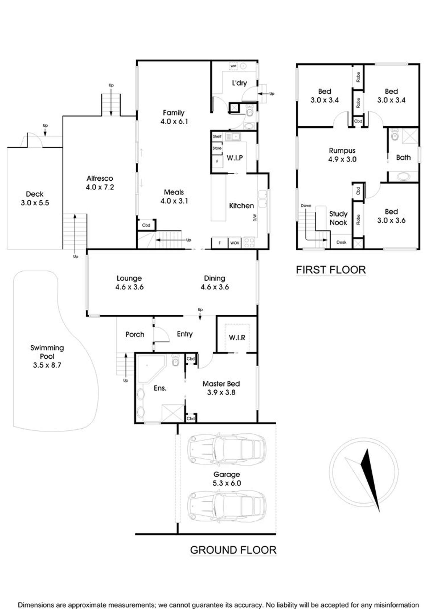 Floorplan of Homely house listing, 15 Davington Court, Wantirna VIC 3152