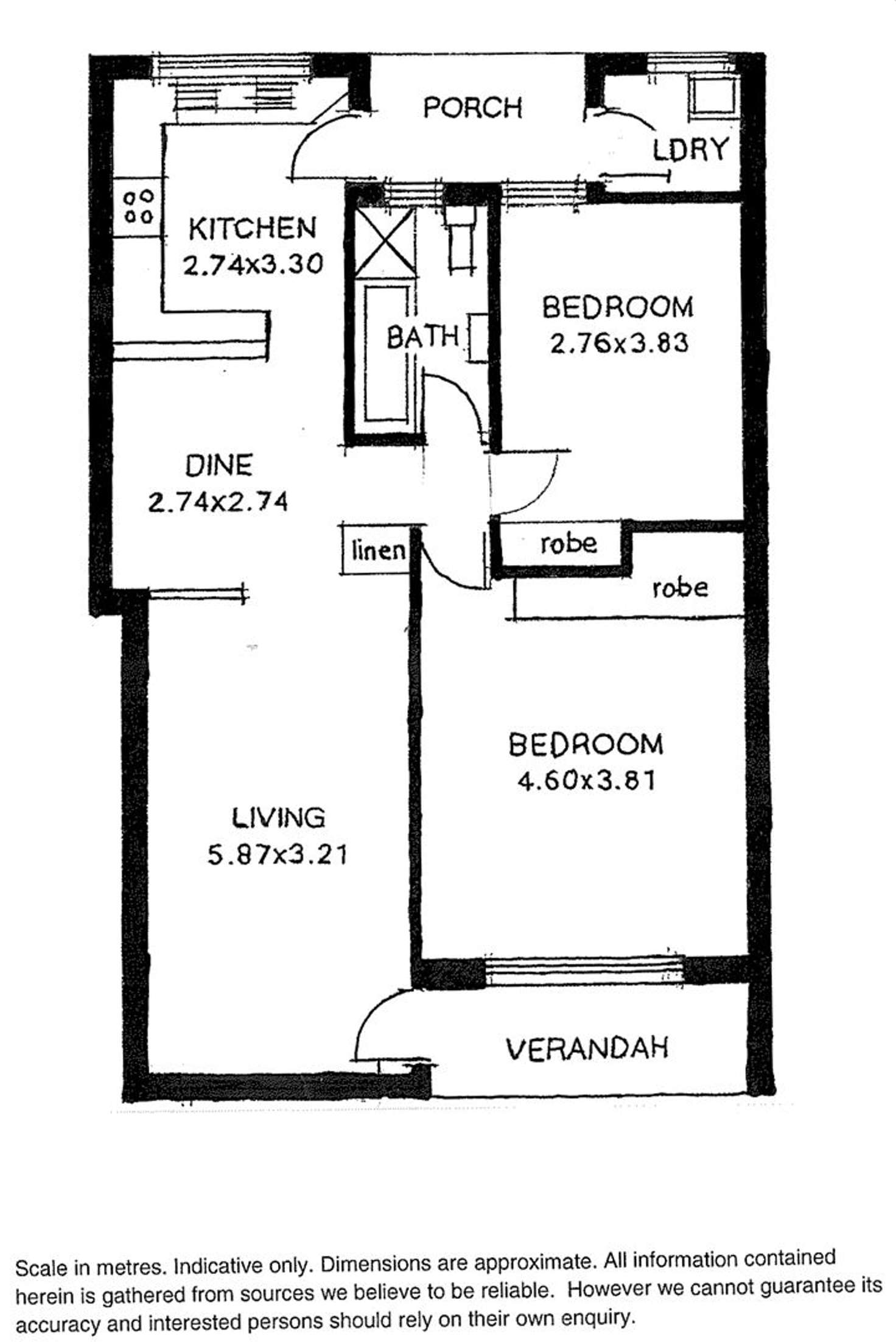 Floorplan of Homely flat listing, 4/30 Thornber Street, Unley Park SA 5061