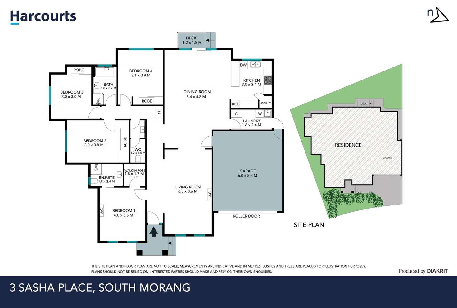 Floorplan of Homely house listing, 3 Sasha Place, South Morang VIC 3752