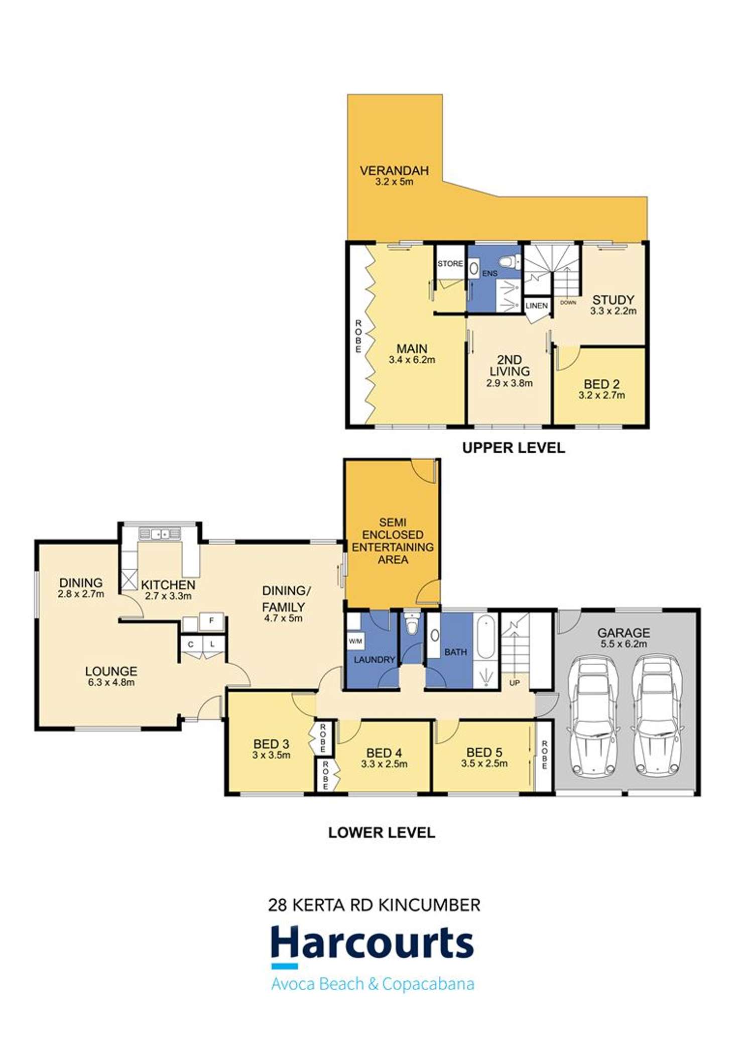 Floorplan of Homely house listing, 28 Kerta Road, Kincumber NSW 2251