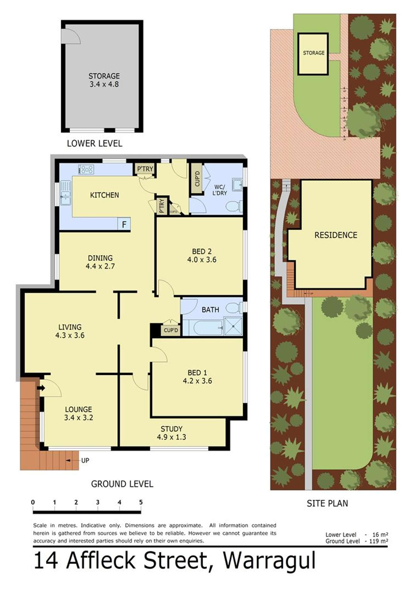 Floorplan of Homely house listing, 14 Affleck Street, Warragul VIC 3820