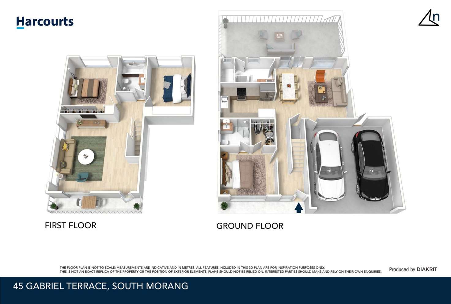 Floorplan of Homely house listing, 45 Gabriel Terrace, South Morang VIC 3752