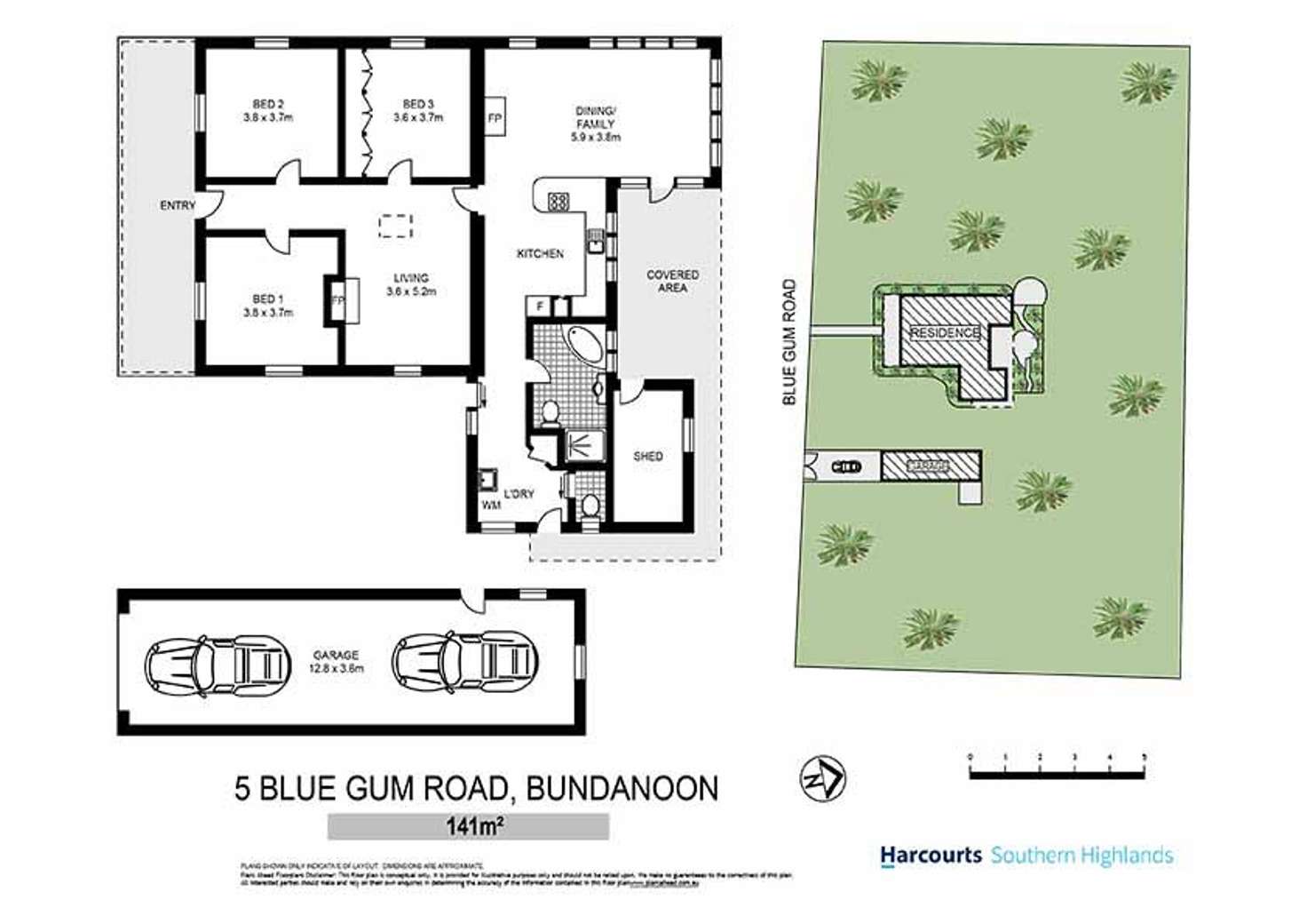 Floorplan of Homely house listing, 5 Blue Gum Road, Bundanoon NSW 2578
