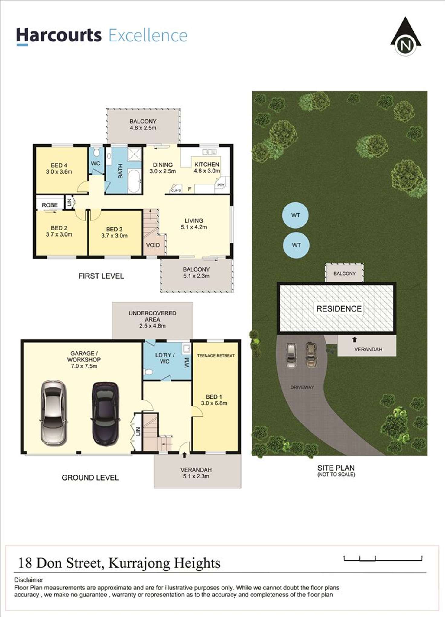 Floorplan of Homely house listing, 18 Don Street, Kurrajong Heights NSW 2758