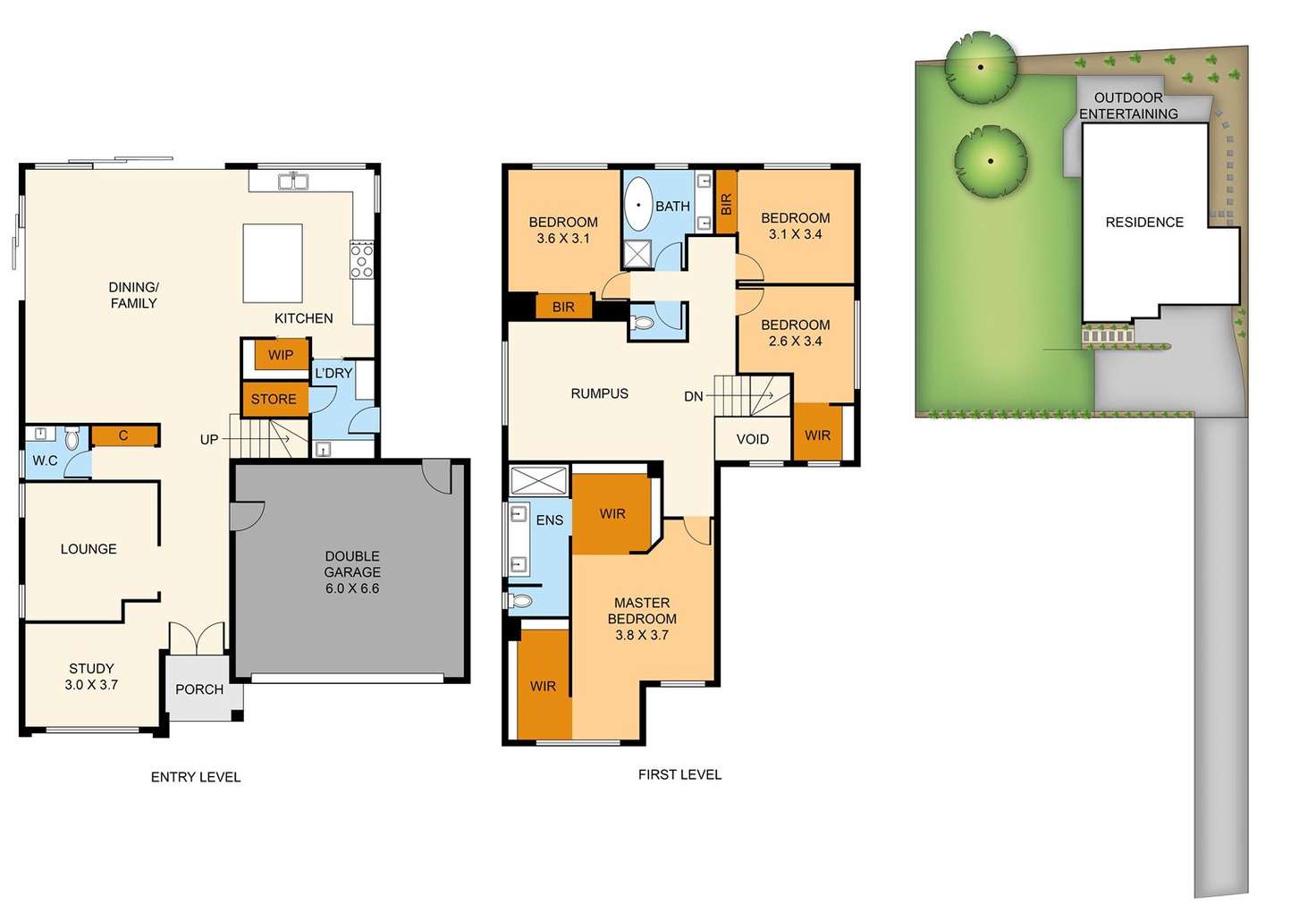 Floorplan of Homely house listing, 3A Buchanan Street, Boronia VIC 3155
