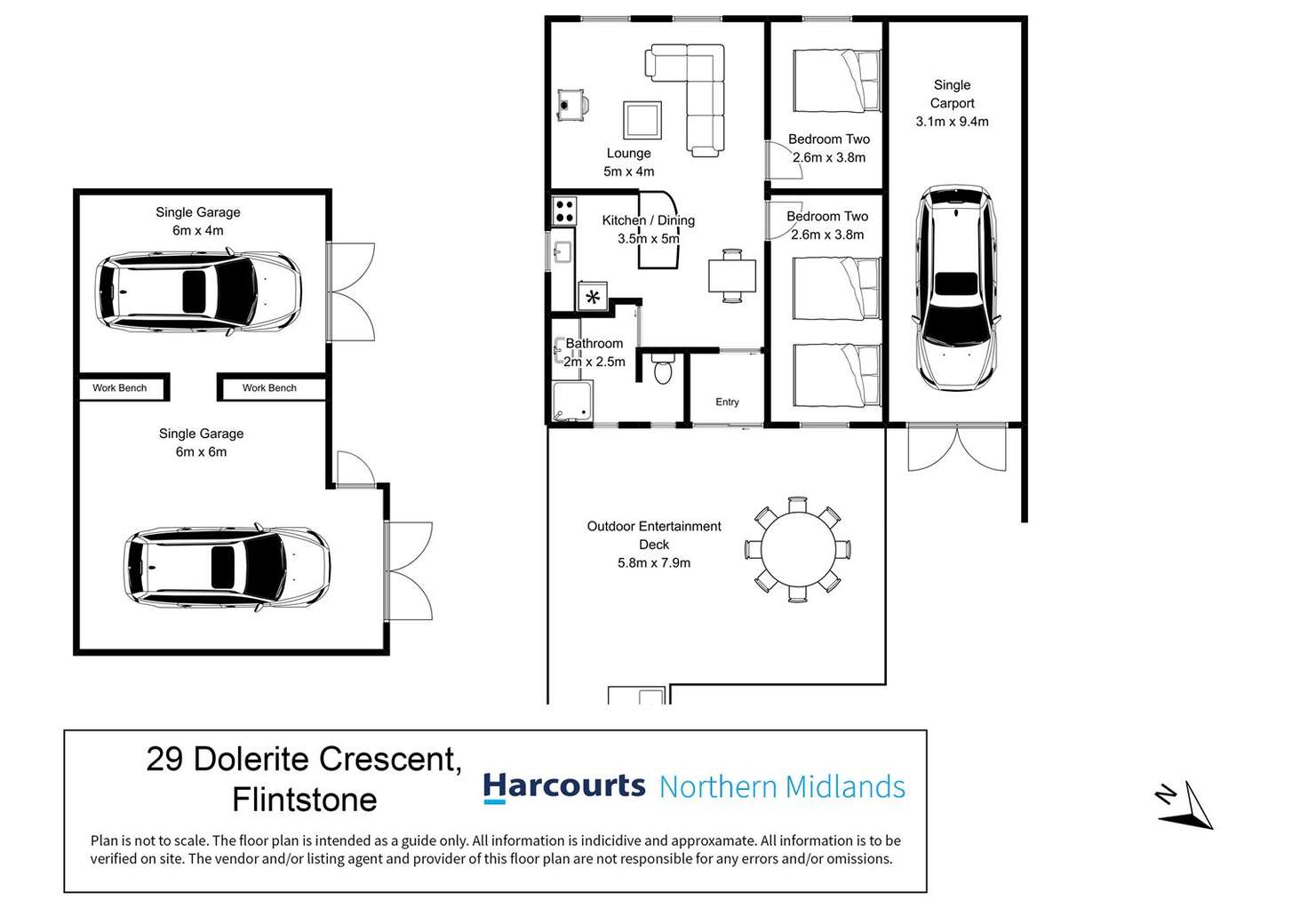 Floorplan of Homely house listing, 29 Dolerite Crescent, Arthurs Lake TAS 7030
