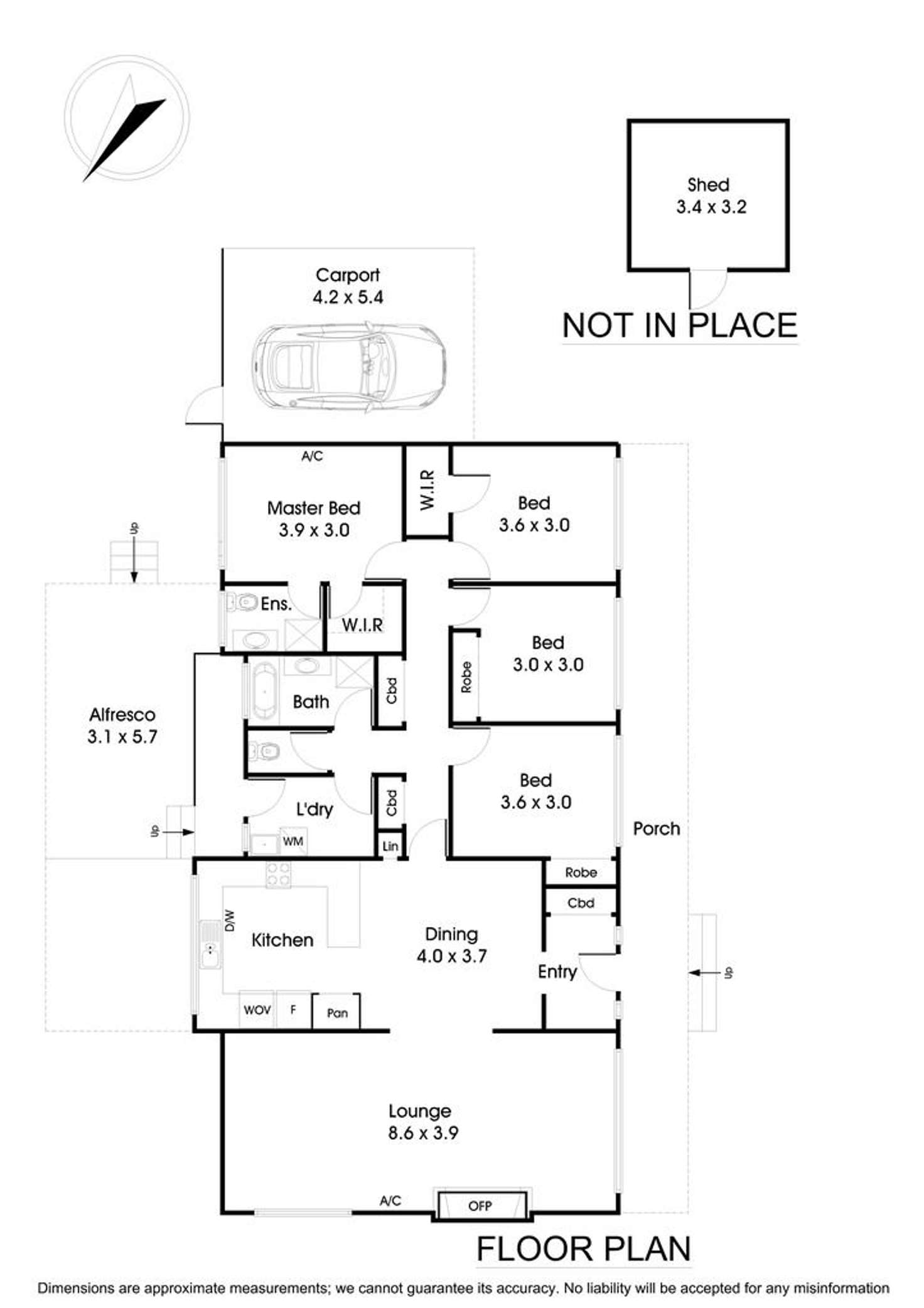 Floorplan of Homely house listing, 15 Baudelaire Avenue, Wantirna VIC 3152