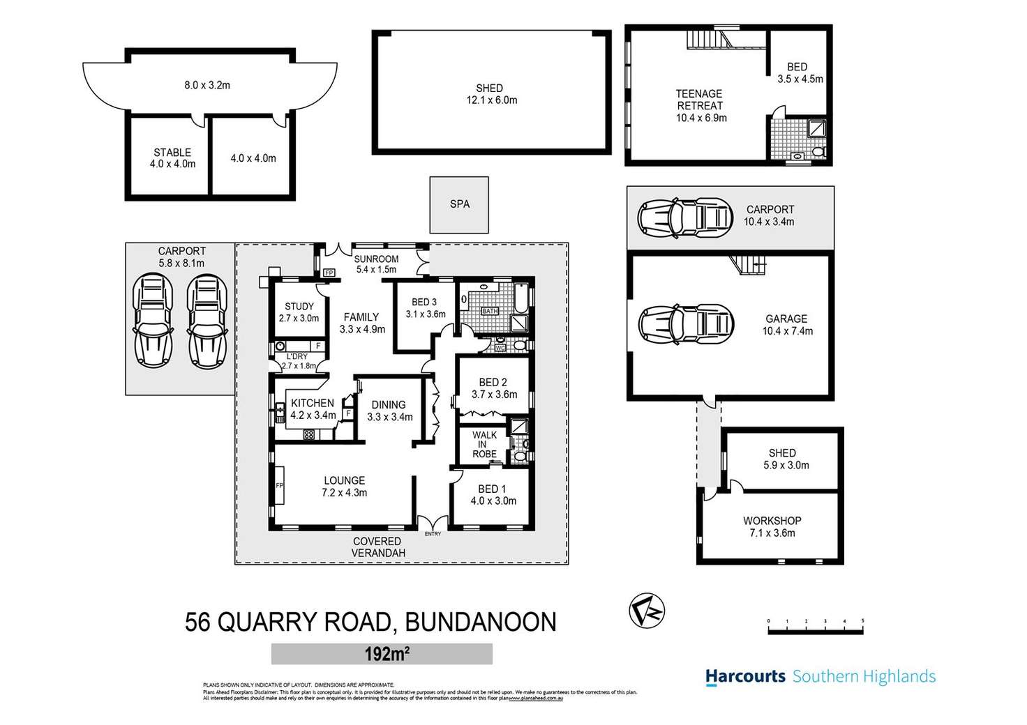 Floorplan of Homely house listing, 56 Quarry Road, Bundanoon NSW 2578