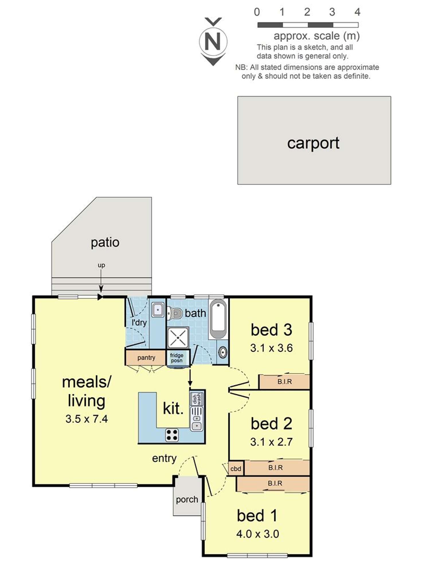 Floorplan of Homely unit listing, 40 Central Avenue, Bayswater North VIC 3153