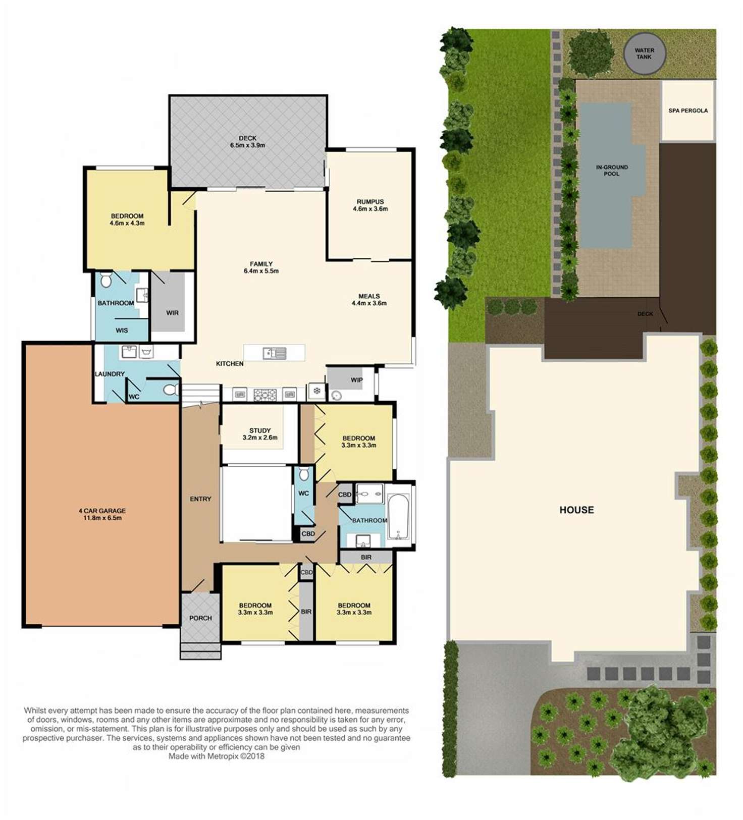 Floorplan of Homely house listing, 6 Landscape Court, Balnarring VIC 3926