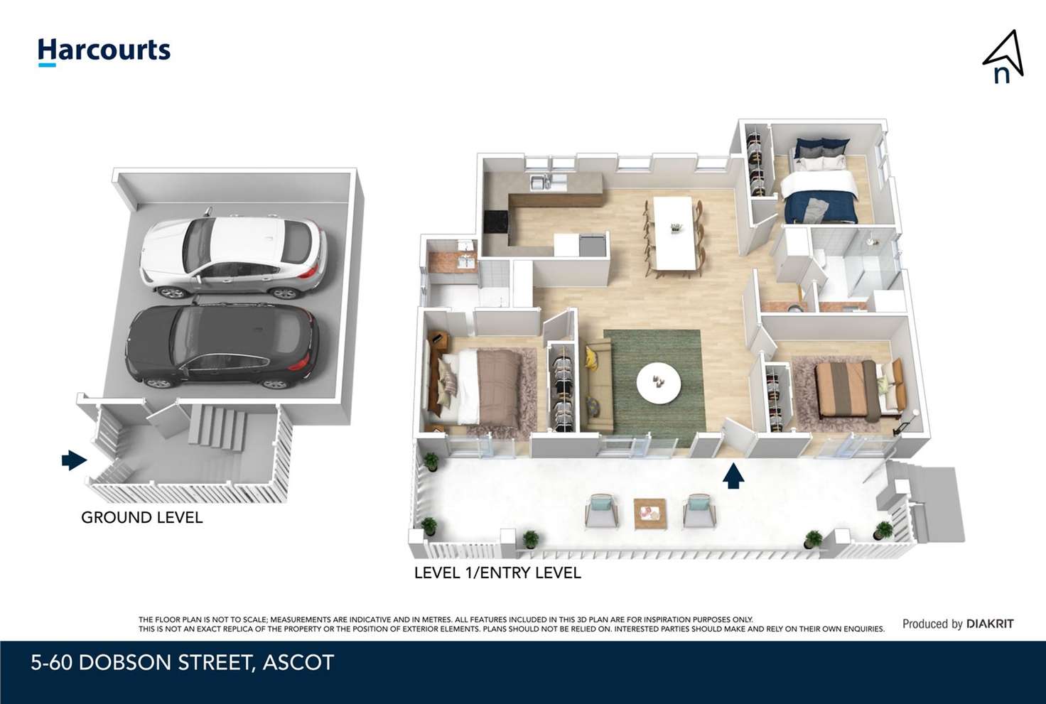 Floorplan of Homely unit listing, 5/60 Dobson Street, Ascot QLD 4007