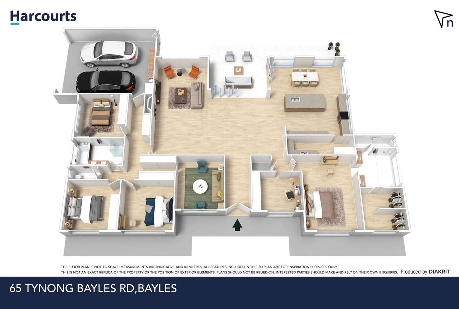 Floorplan of Homely house listing, 65 Tynong Bayles Road, Bayles VIC 3981