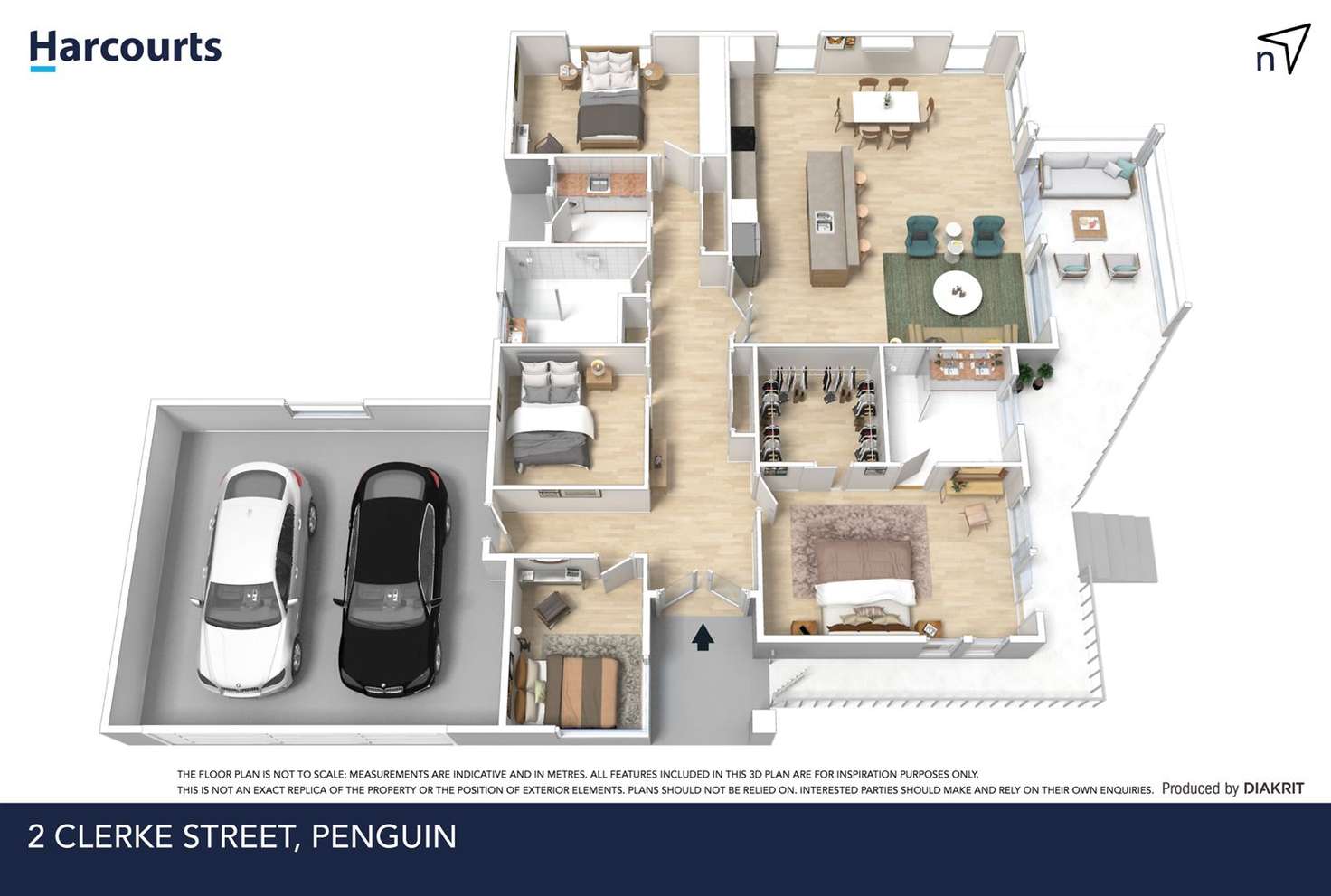 Floorplan of Homely house listing, 2 Clerke Street, Penguin TAS 7316