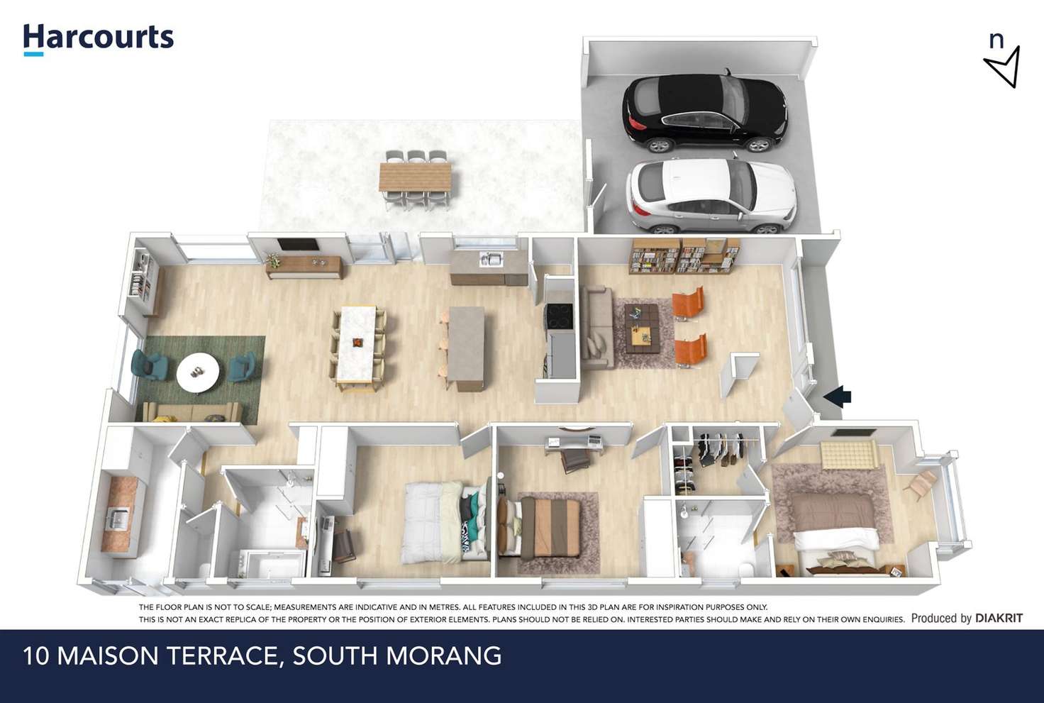 Floorplan of Homely house listing, 10 Maison Terrace, South Morang VIC 3752