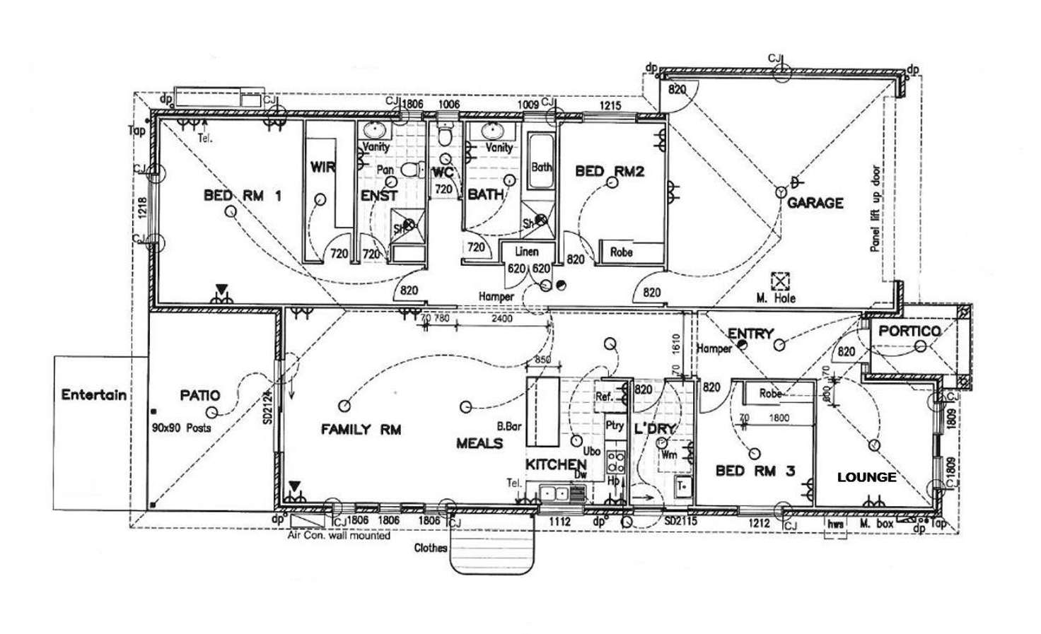 Floorplan of Homely house listing, 5 Robe Street, Andrews Farm SA 5114