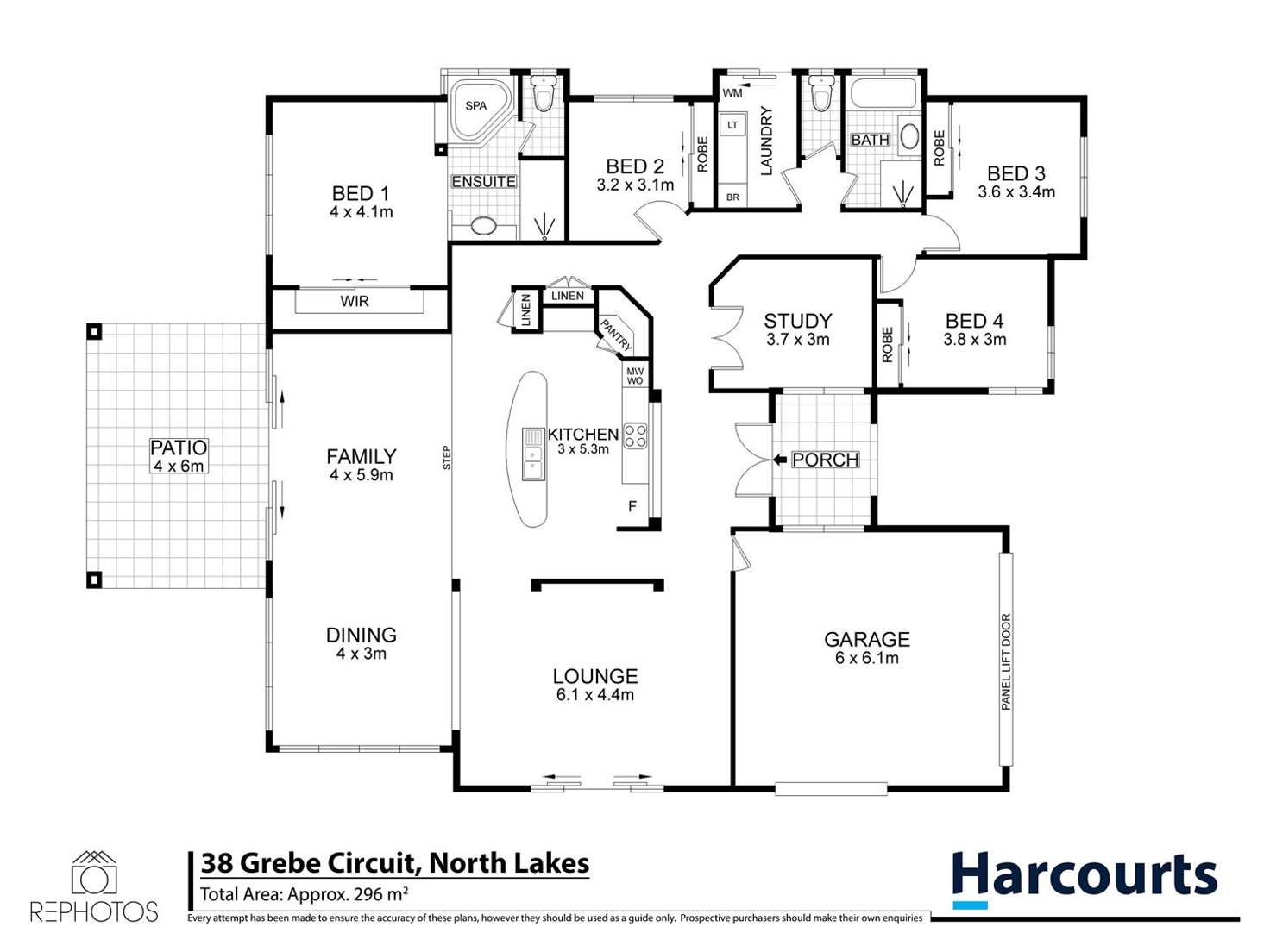 Floorplan of Homely house listing, 38 Grebe Circuit, North Lakes QLD 4509