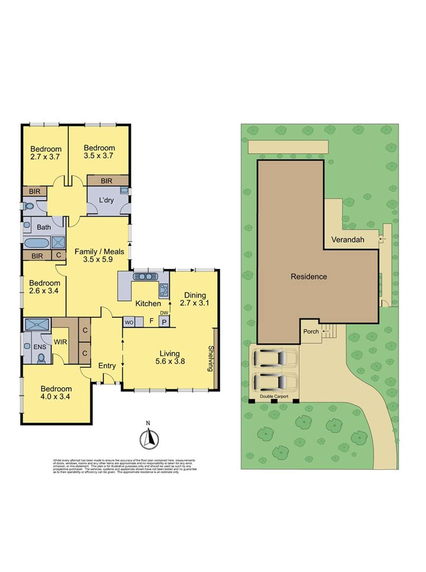 Floorplan of Homely house listing, 23 Caroben Avenue, Vermont VIC 3133