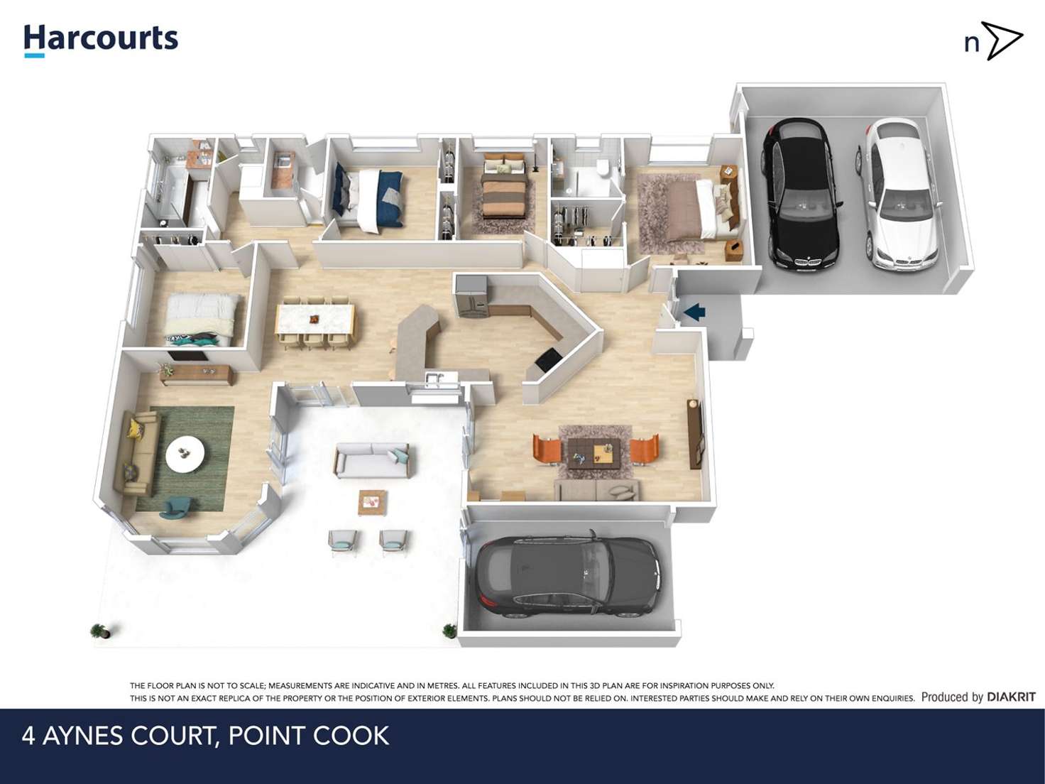 Floorplan of Homely house listing, 4 Aynes Court, Point Cook VIC 3030