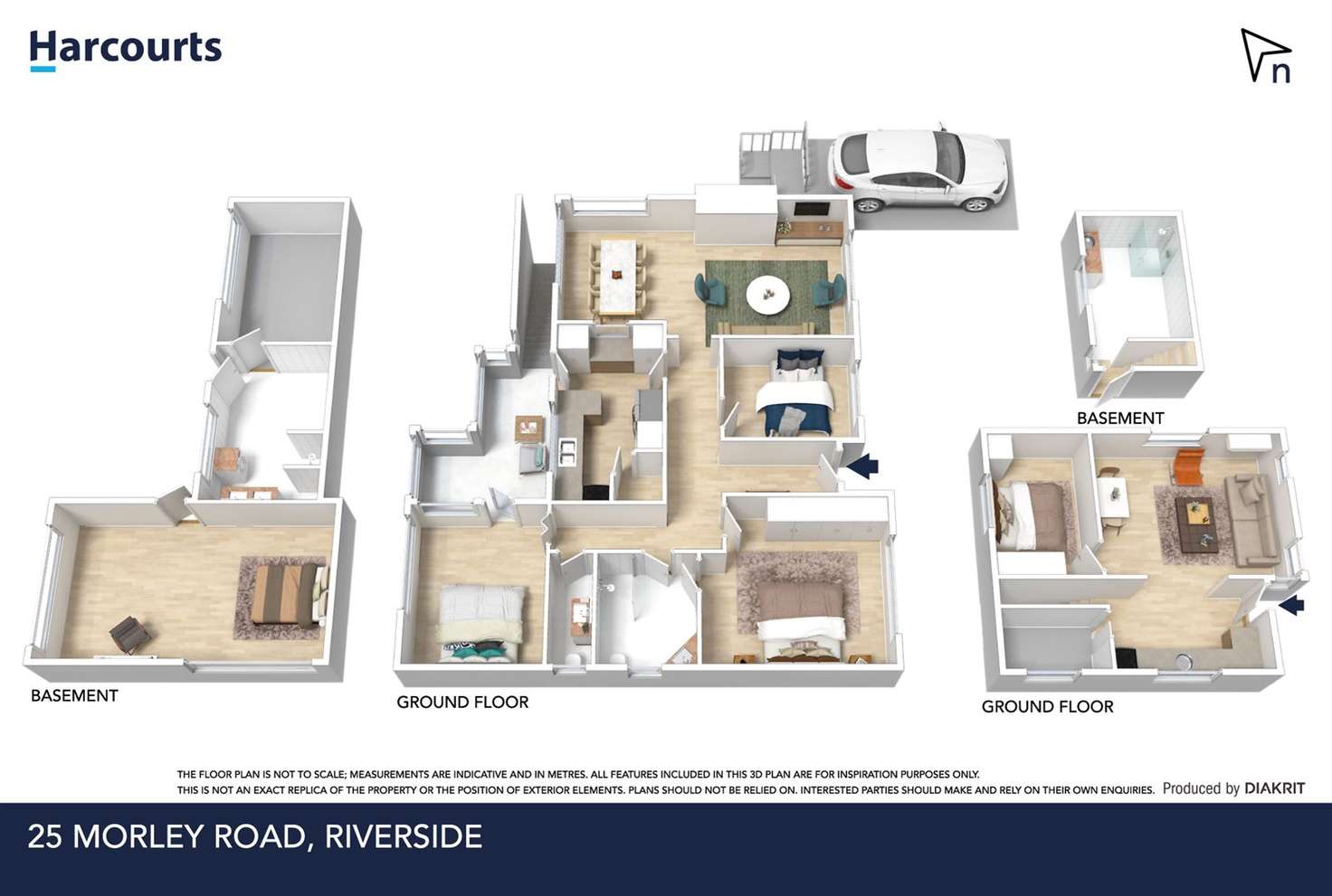 Floorplan of Homely house listing, 25 Morley Road, Riverside TAS 7250