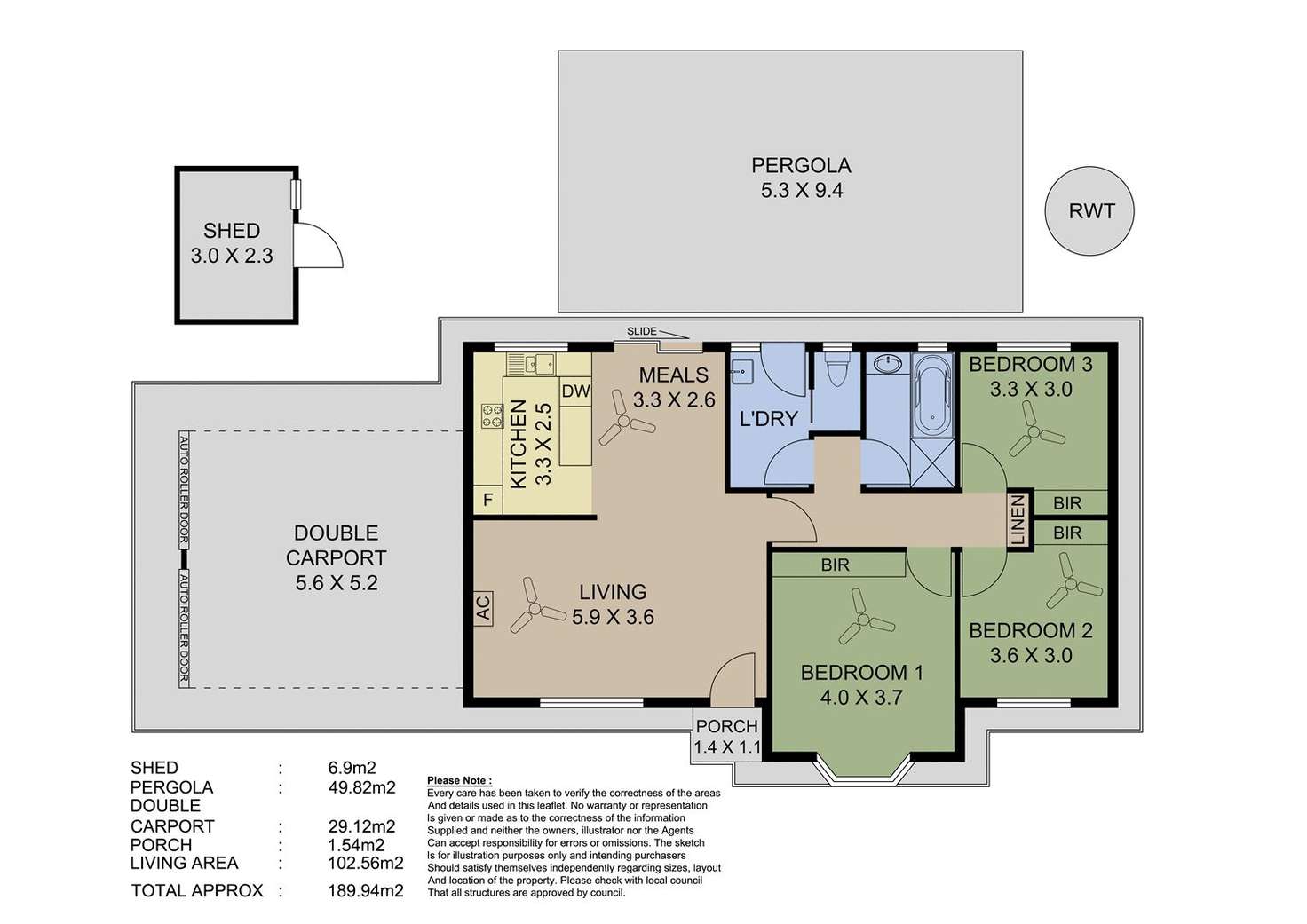 Floorplan of Homely house listing, 2/23 Elizabeth Street, Woodside SA 5244