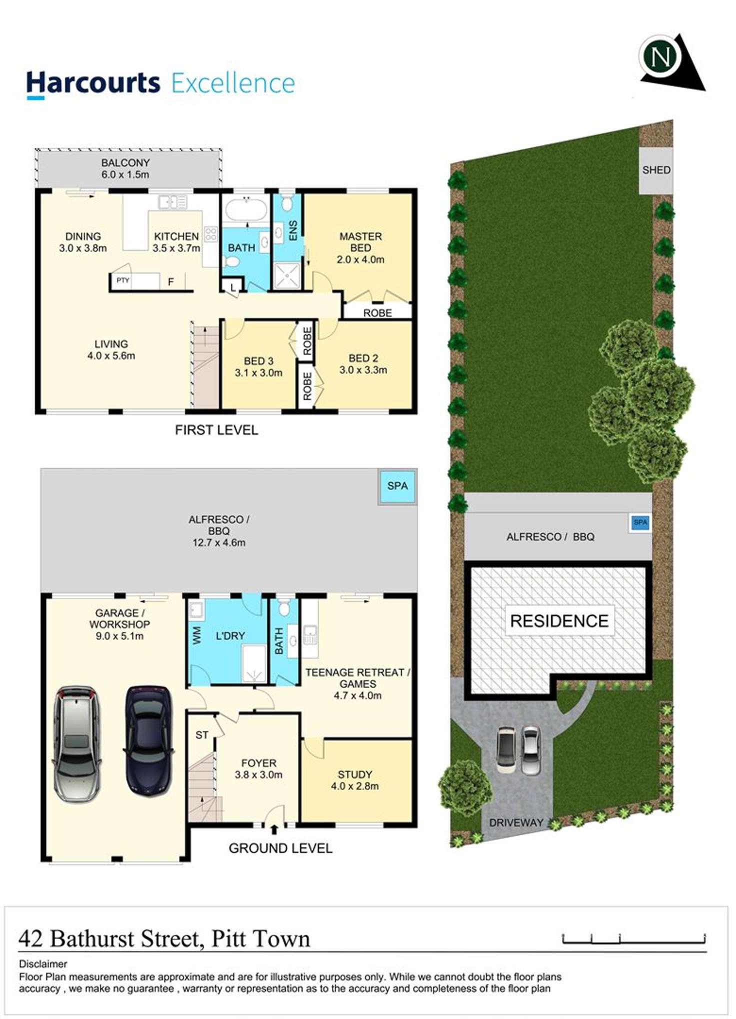 Floorplan of Homely house listing, 42 Bathurst Street, Pitt Town NSW 2756
