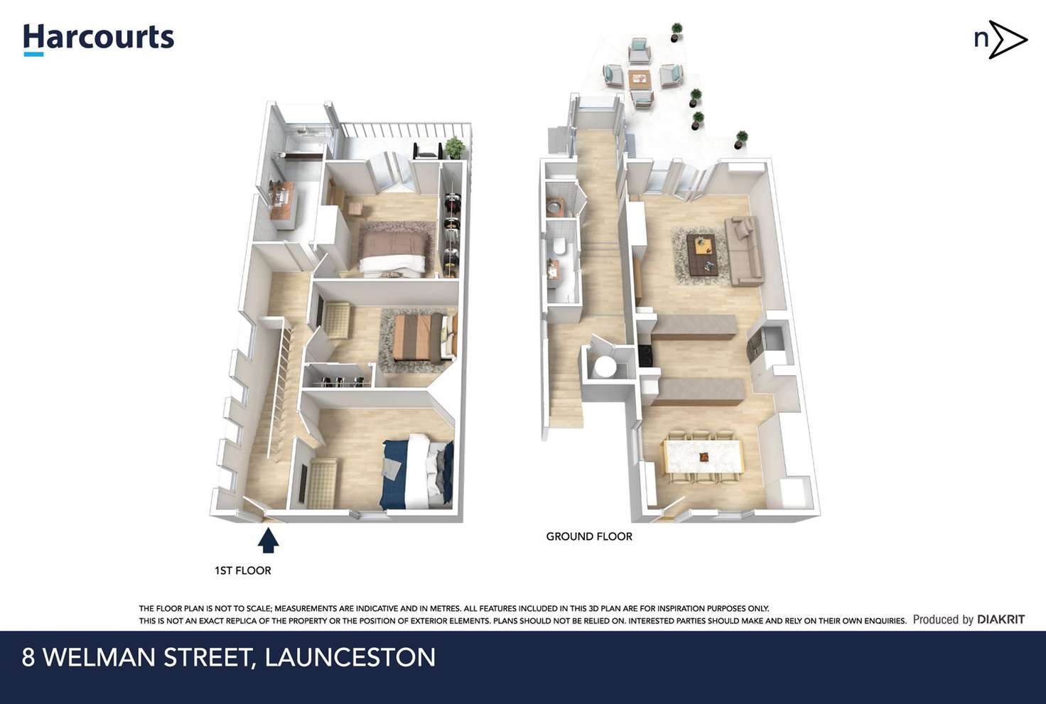 Floorplan of Homely house listing, 8 Welman Street, Launceston TAS 7250