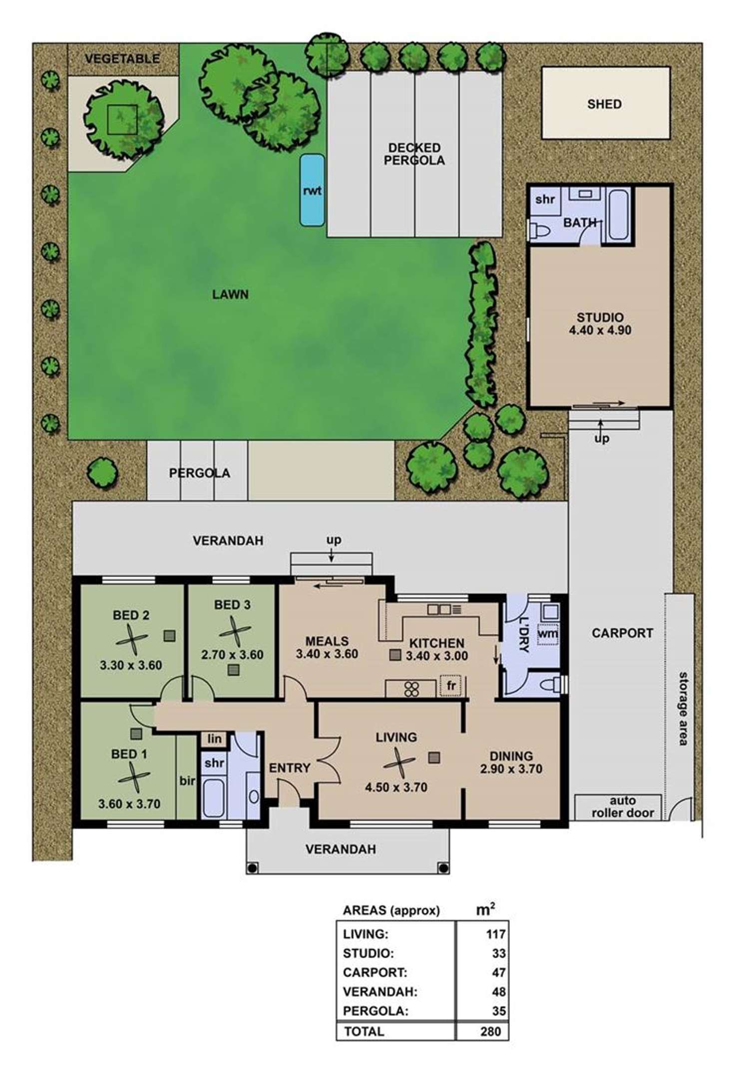 Floorplan of Homely house listing, 11 Alta Avenue, Happy Valley SA 5159