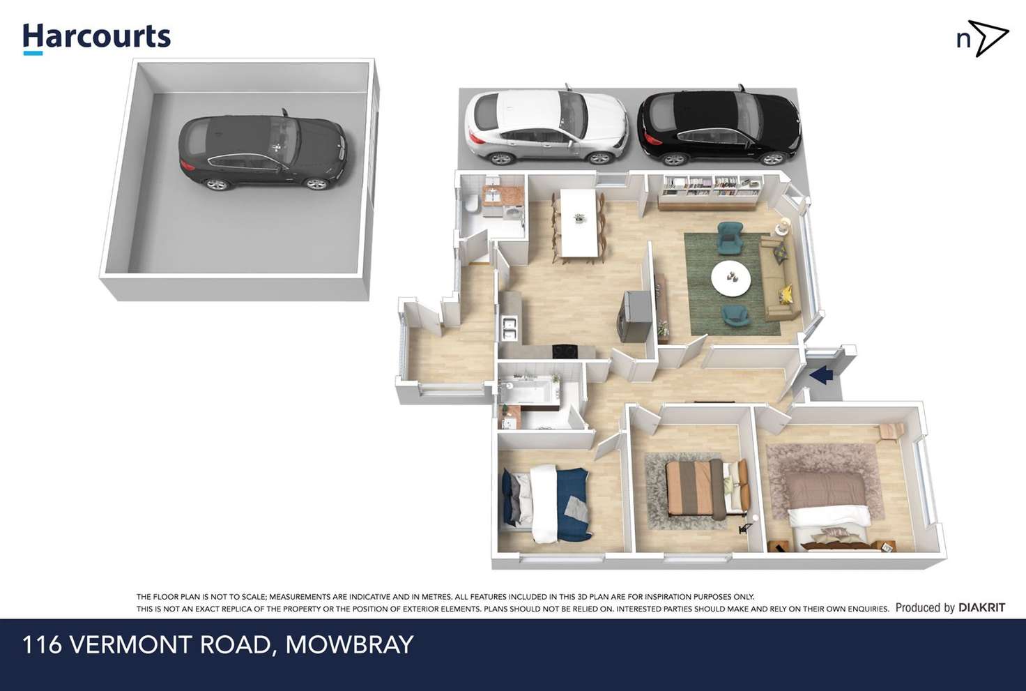 Floorplan of Homely house listing, 116 Vermont Road, Mowbray TAS 7248